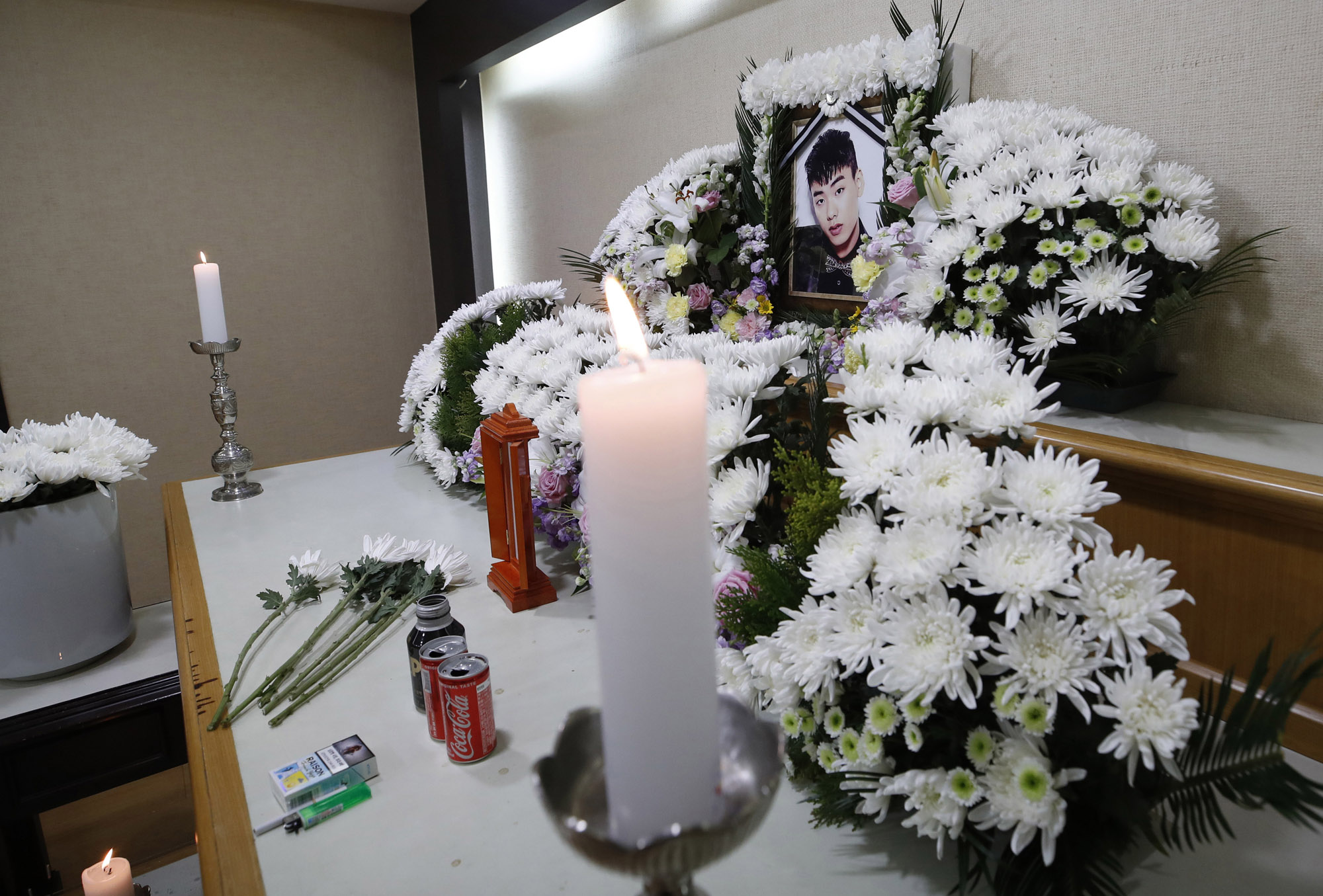 연예인빈소;연예인자살;아이언;아이언빈소;정헌철