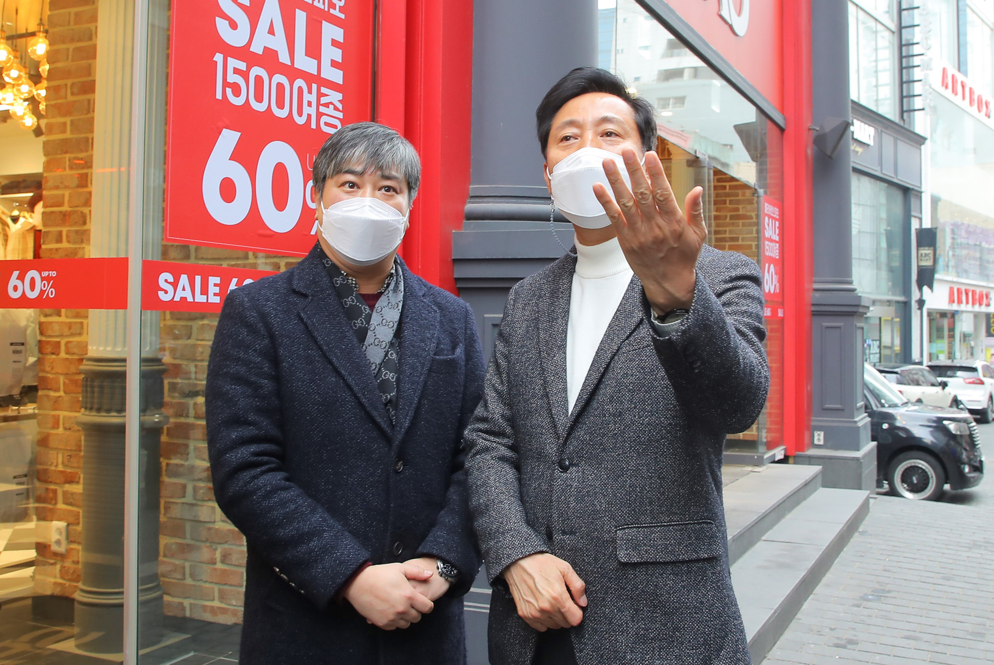 정치;국회;오세훈;서울시장후보;오세훈명동관광특구방문