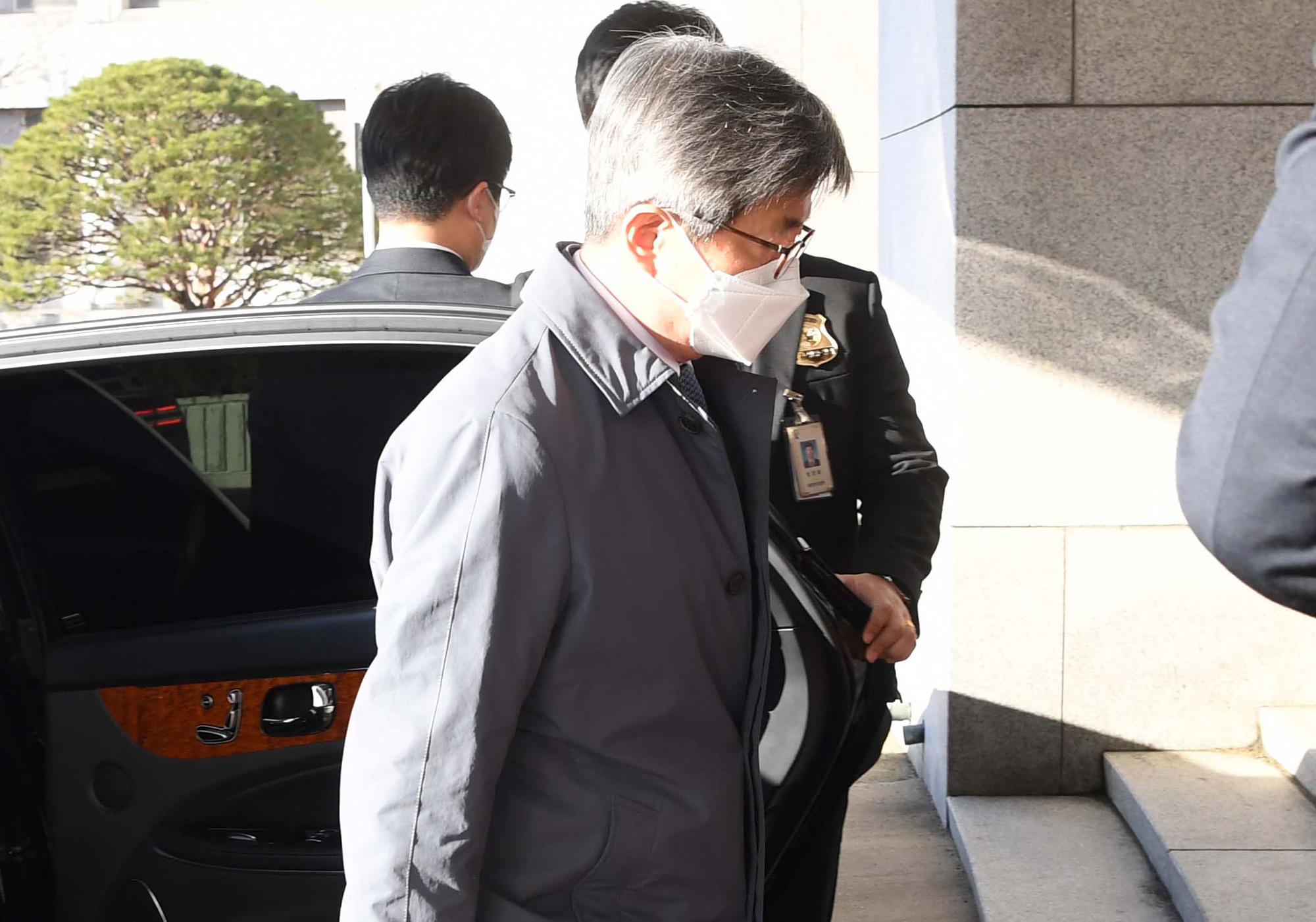 김명수 대법원장 출근