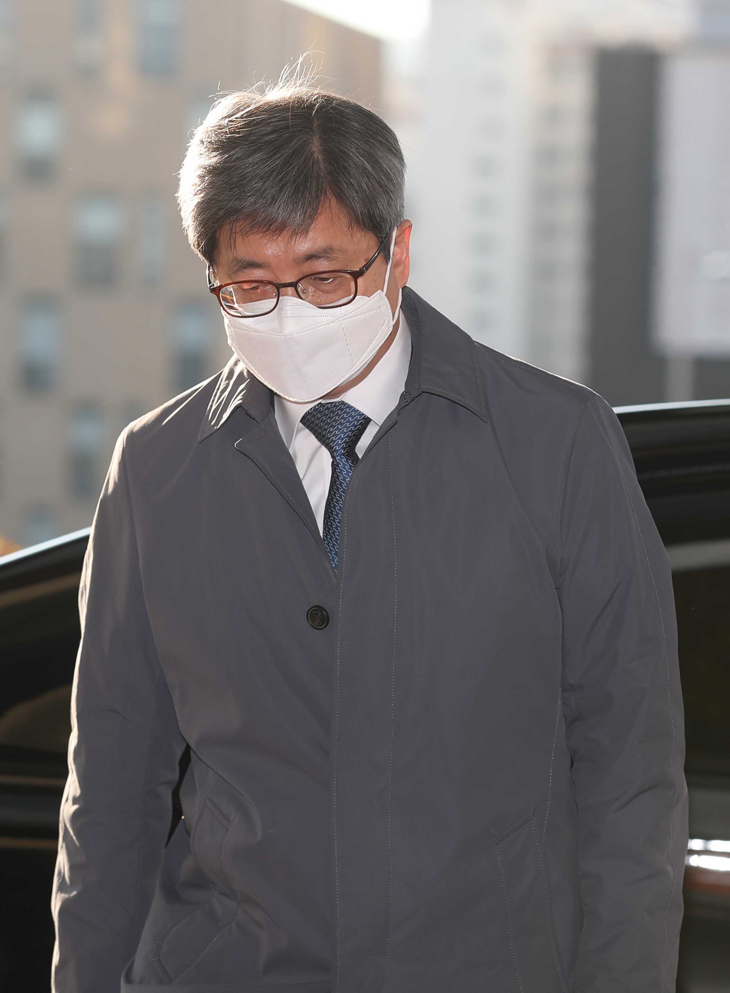 김명수 대법원장 출근