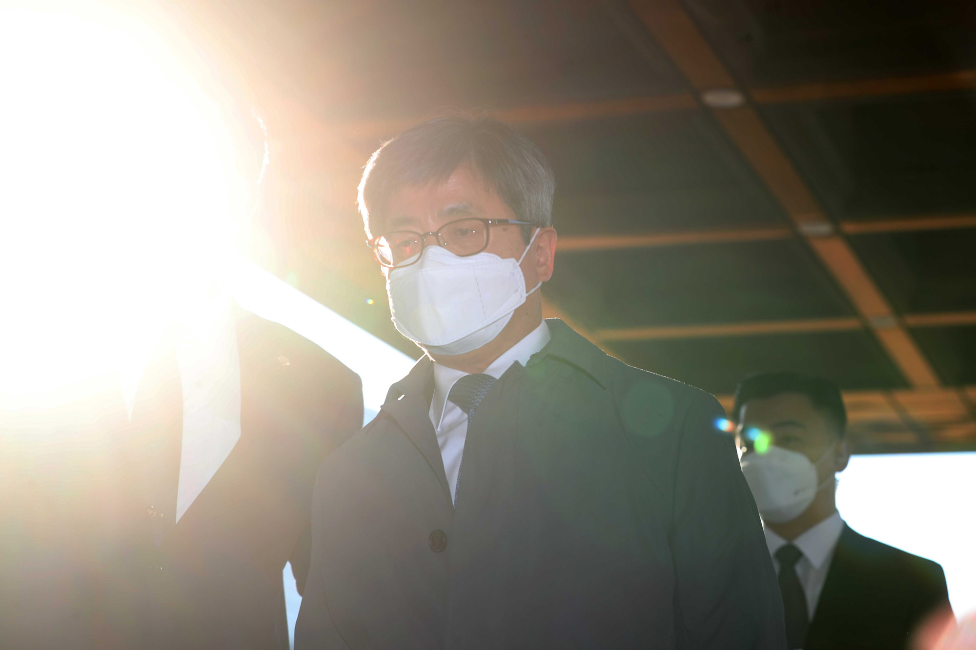 김명수 대법원장 출근