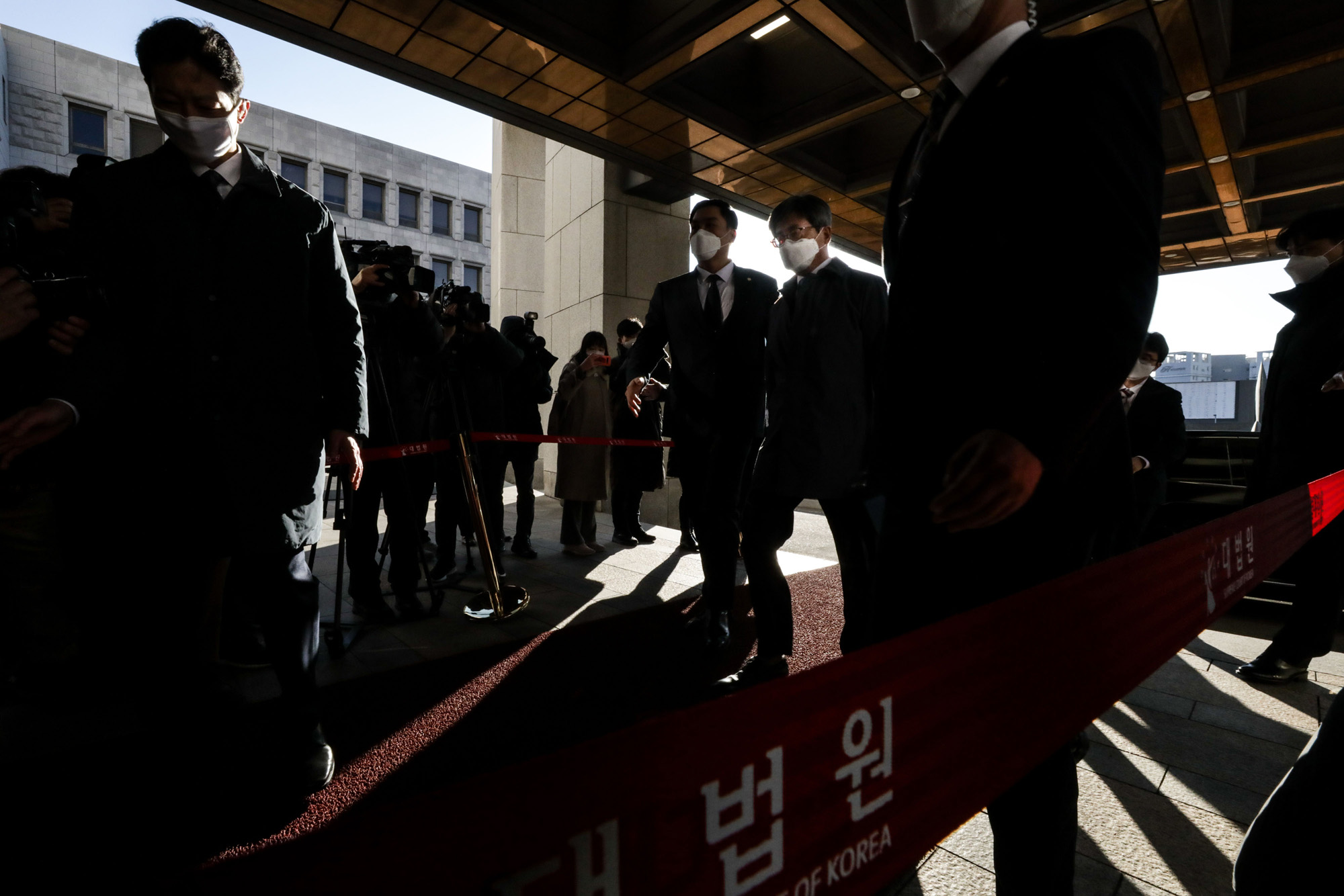 김명수 대법원장 출근