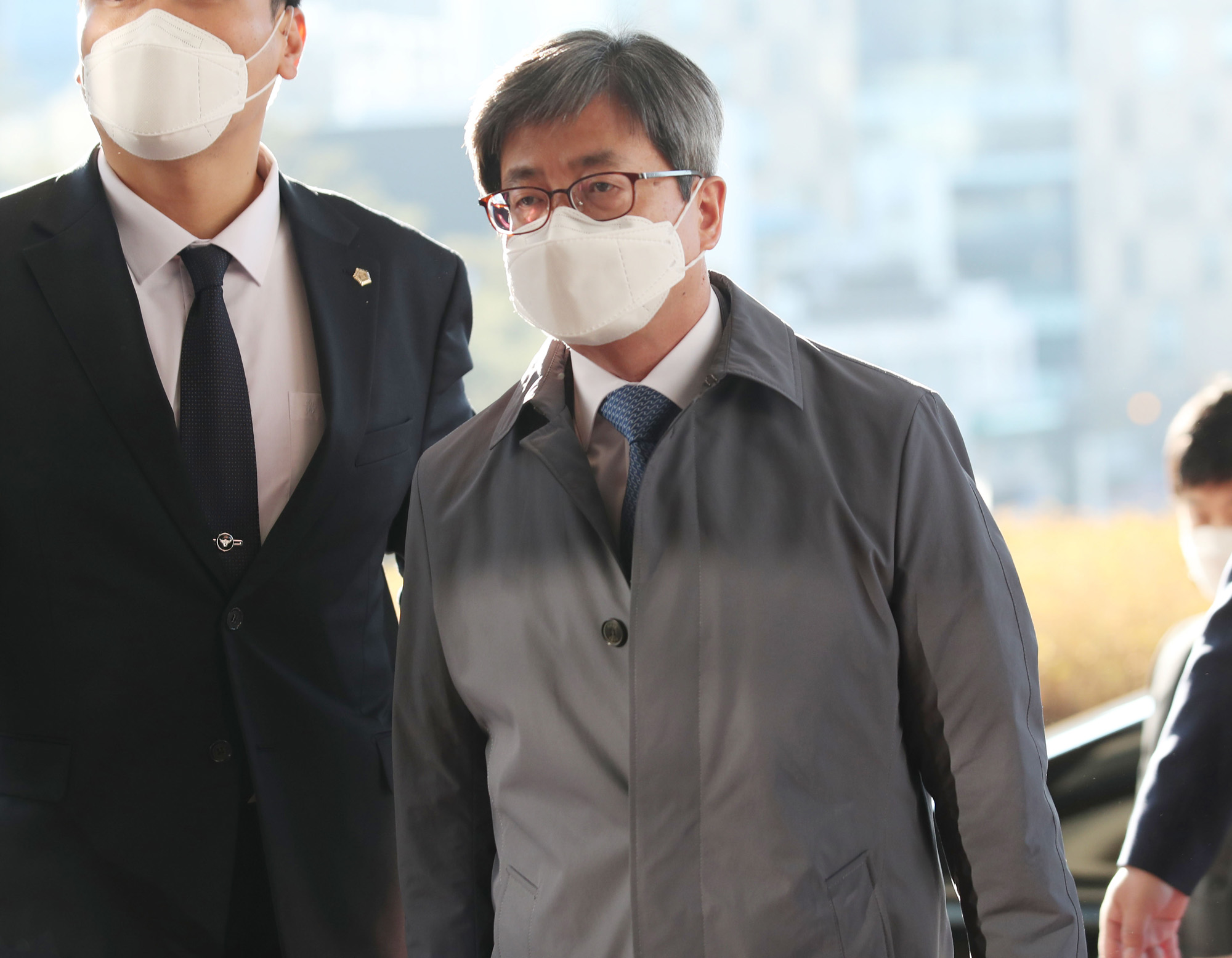 김명수 대법원장 출근