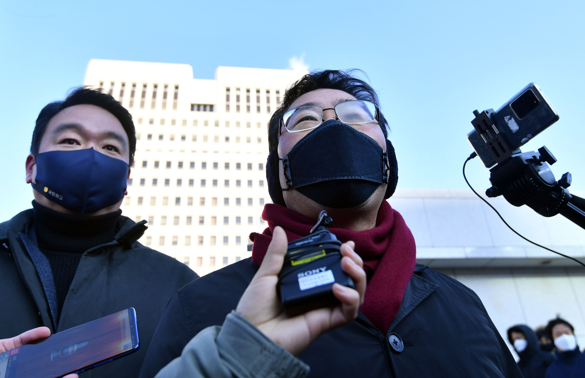 주호영 대법원 김명수 1인시위