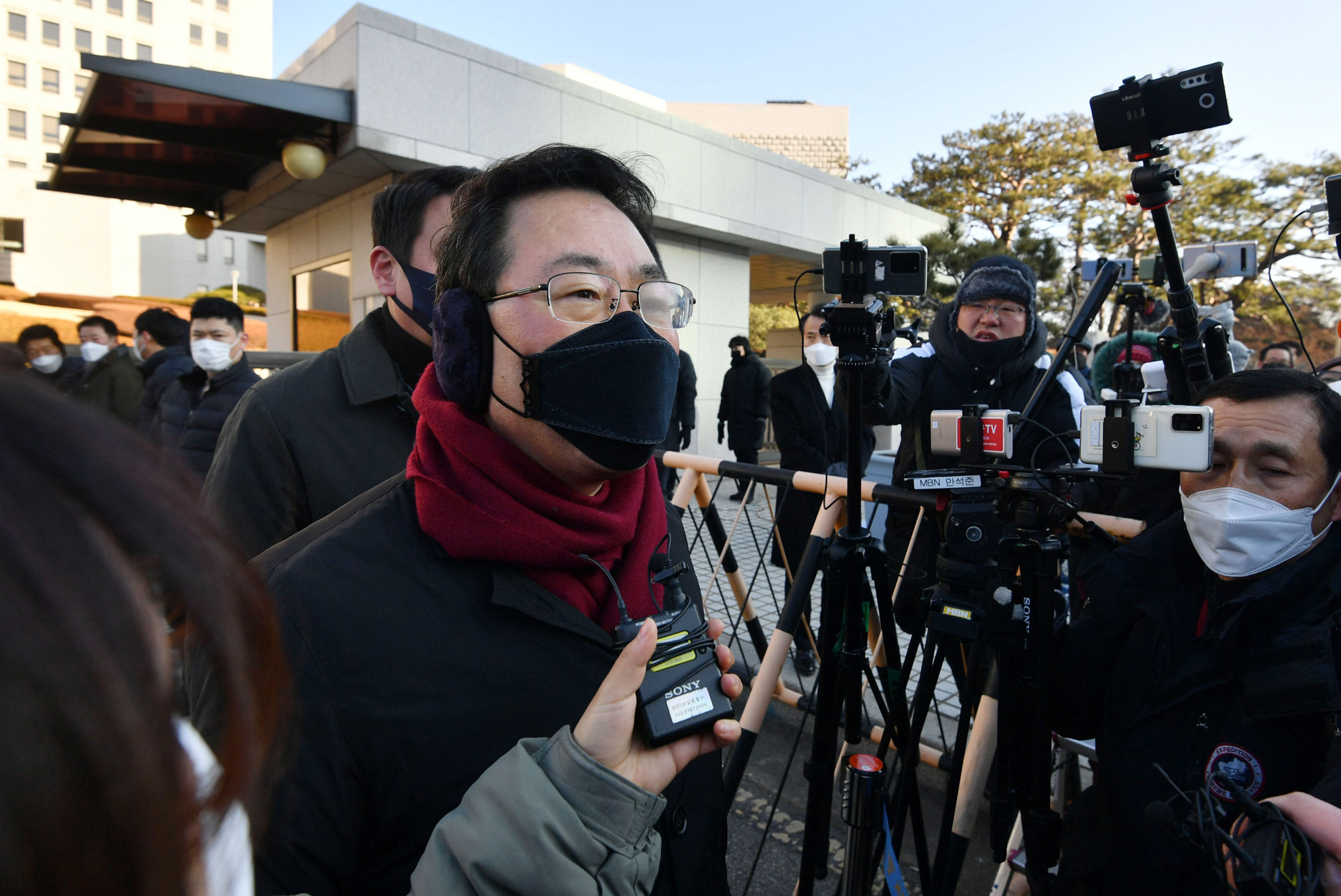 주호영 대법원 김명수 1인시위
