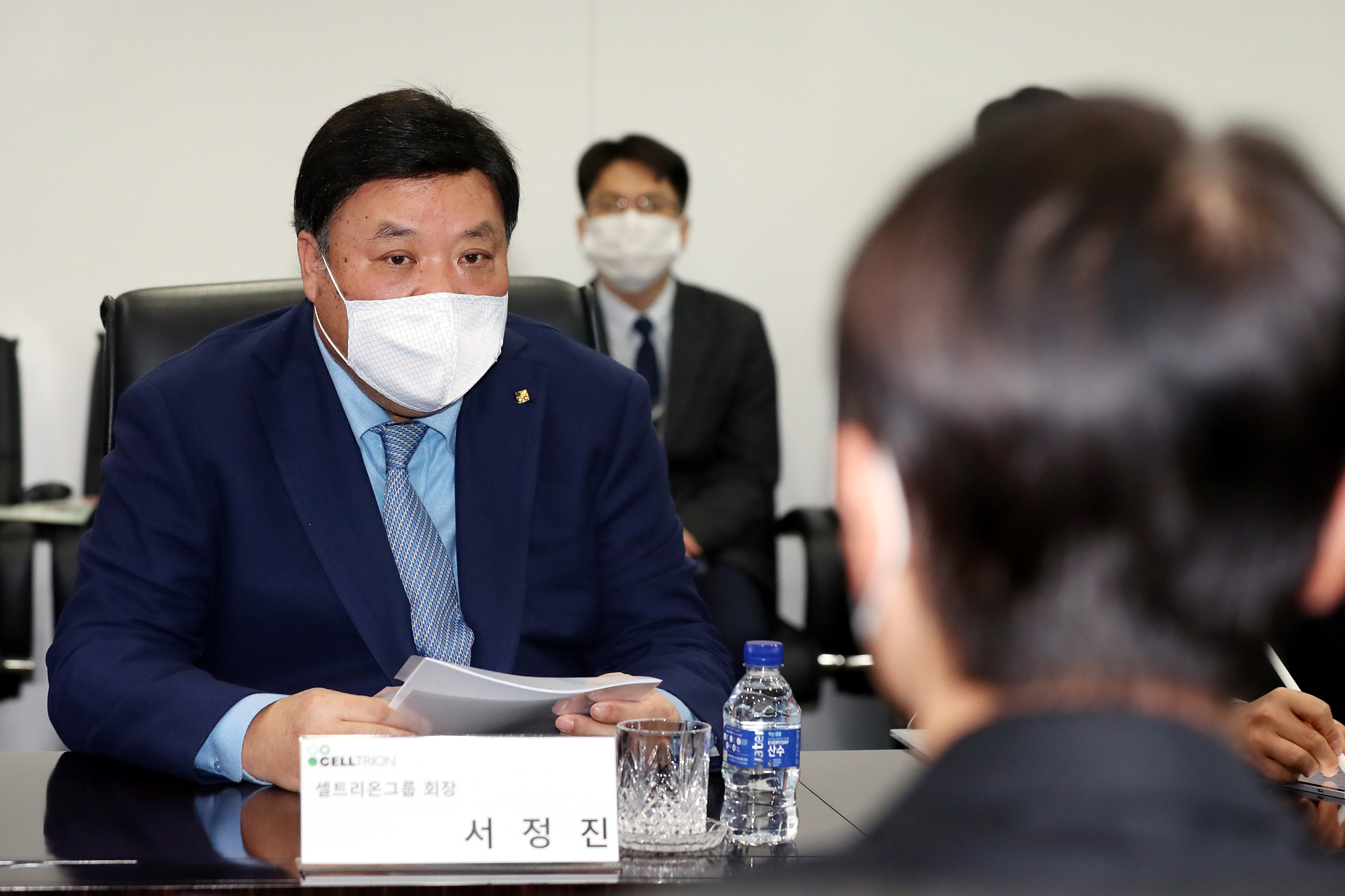 셀트리온 김강립 코로나 항체치료제 서정진