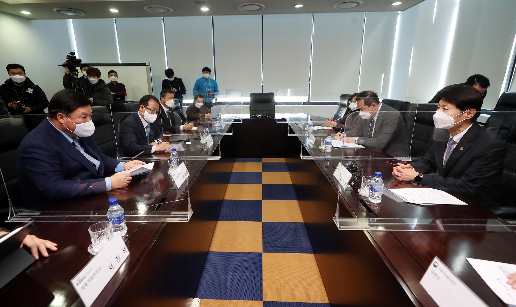 셀트리온 김강립 코로나 항체치료제 서정진