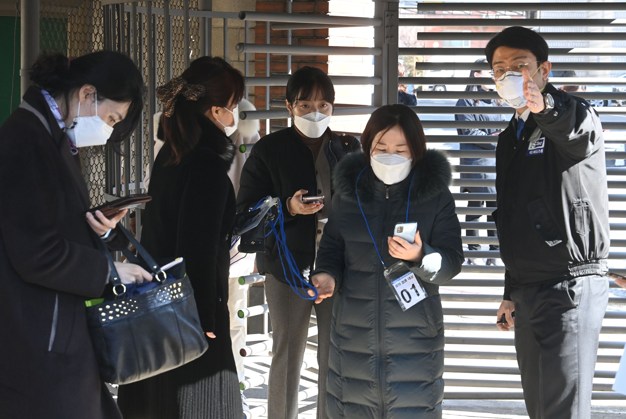 백신 코로나 훈련 접종