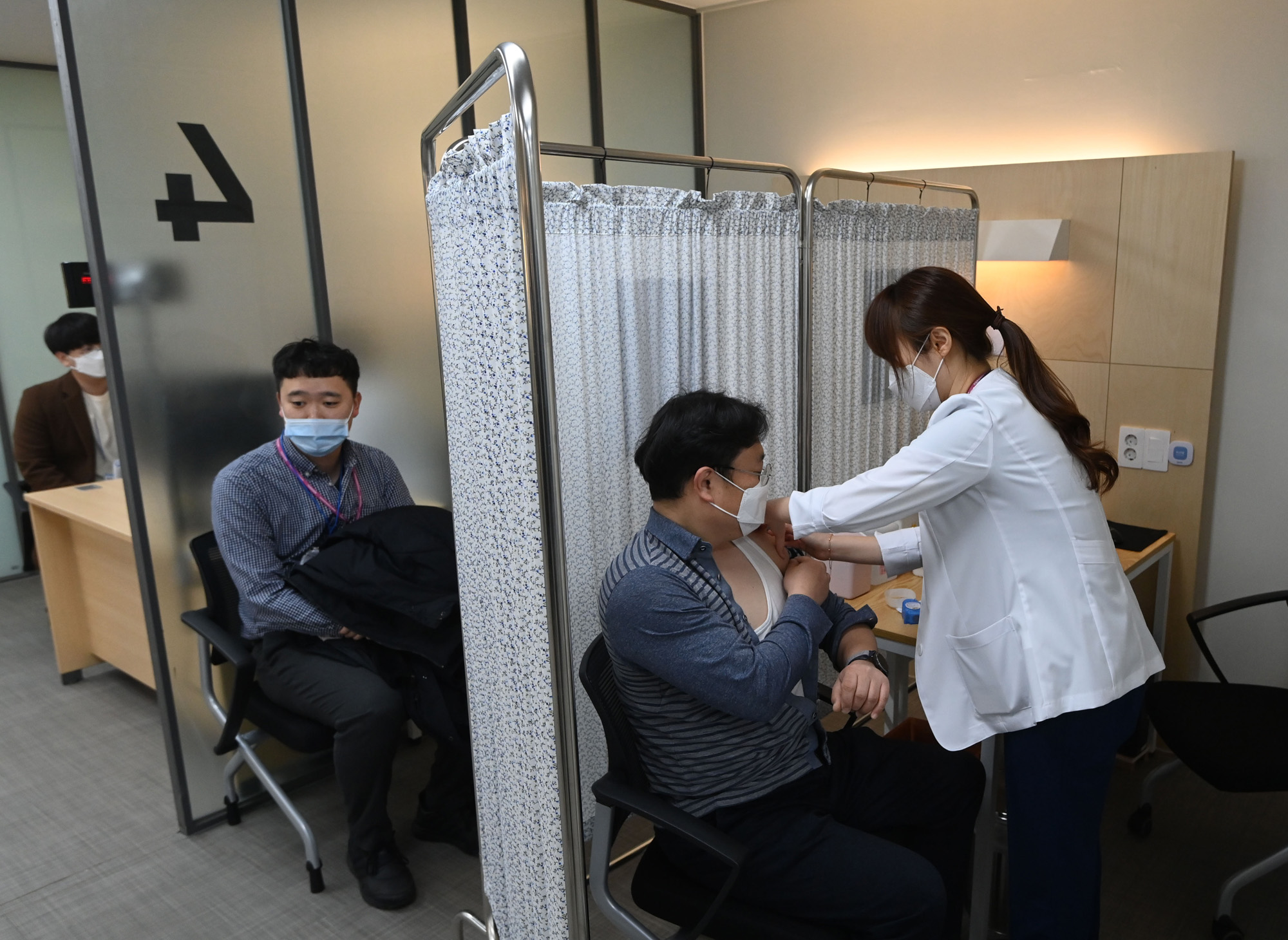 백신 코로나 훈련 접종