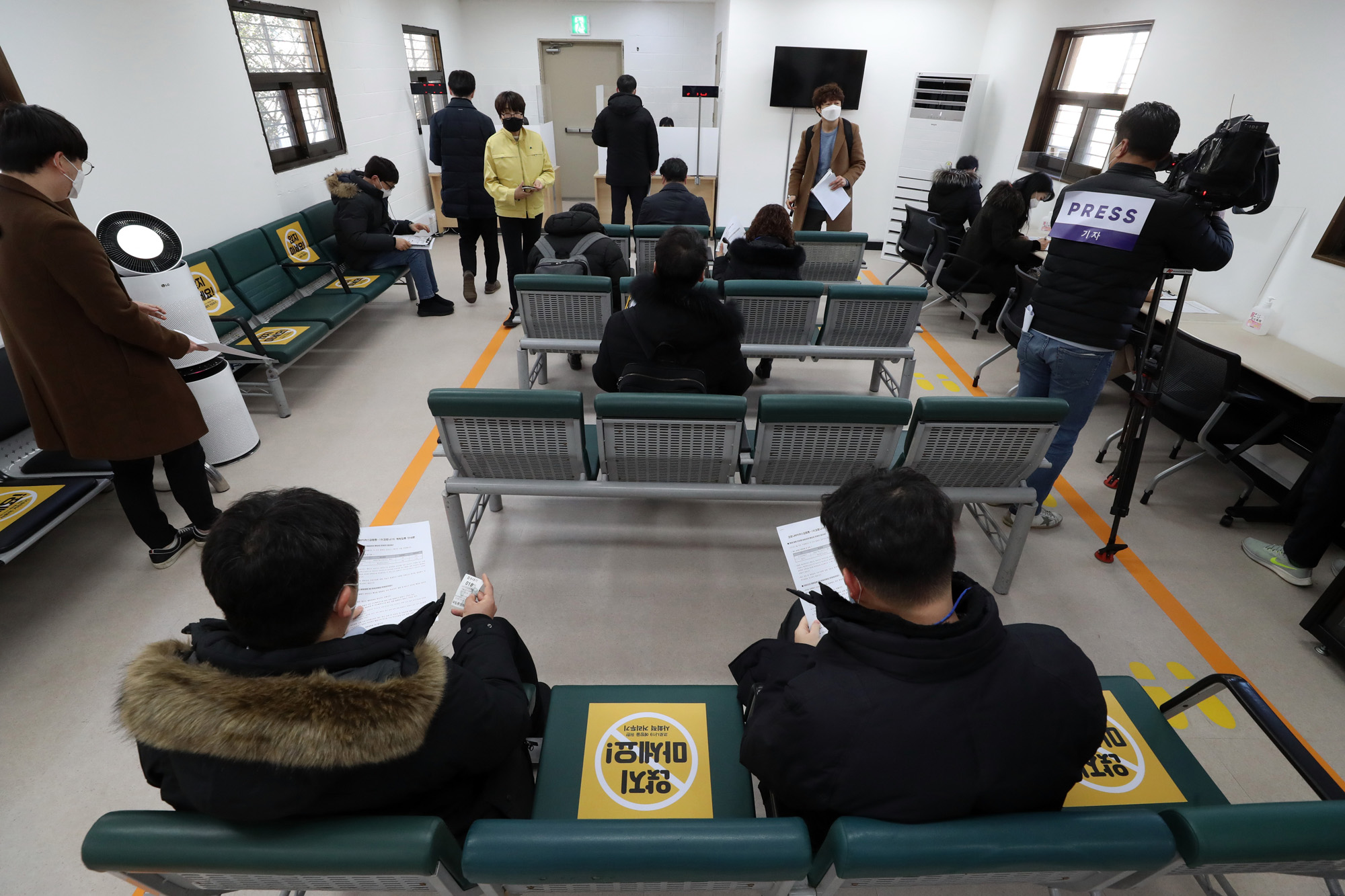 백신 코로나 훈련 접종