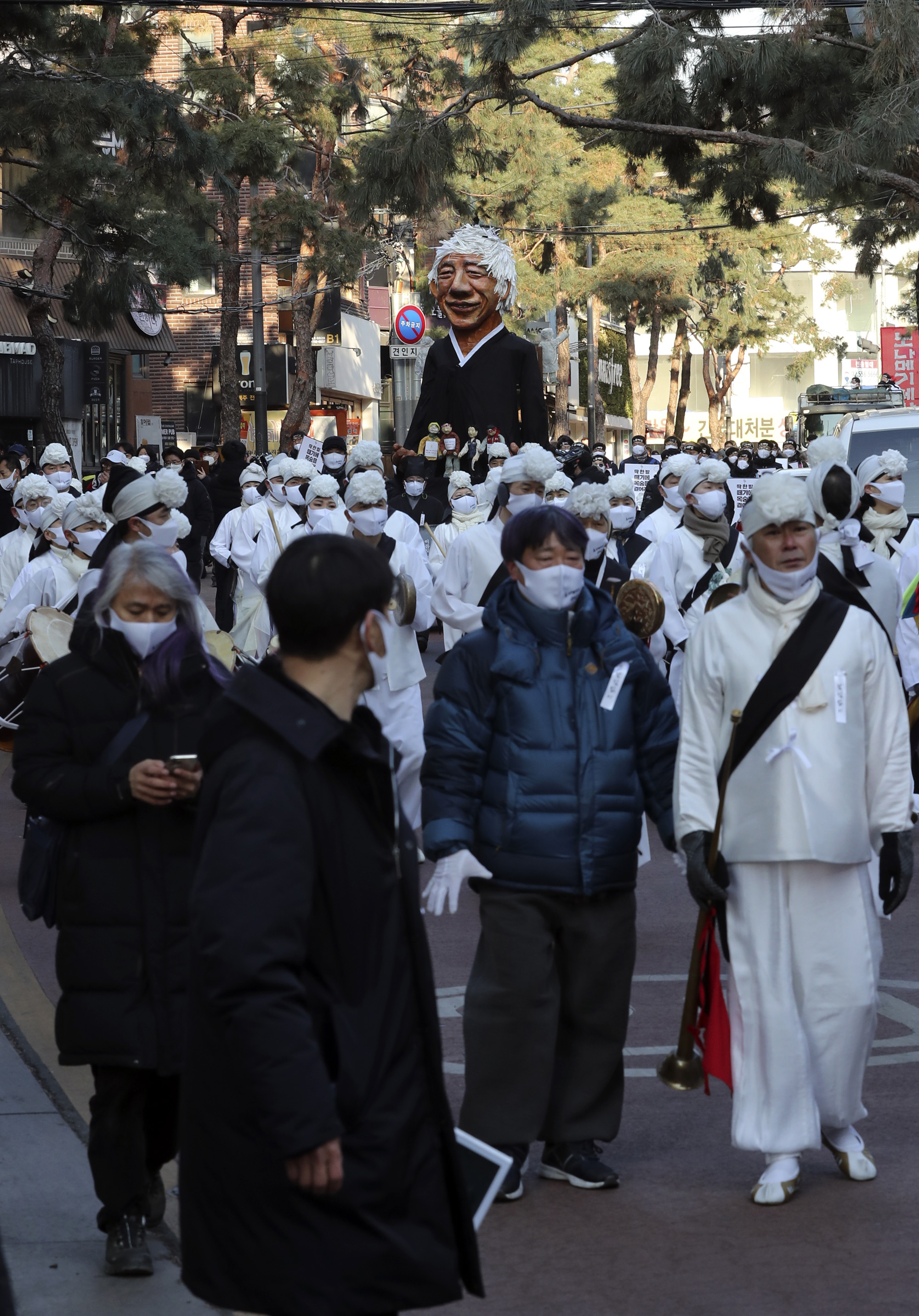 백기완 통일문제연구소 발인 서울대