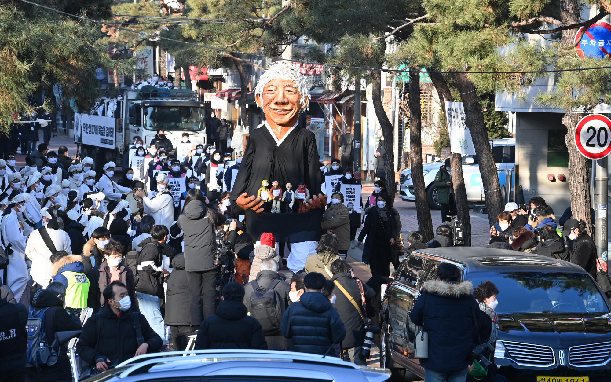 백기완 통일문제연구소 발인 서울대