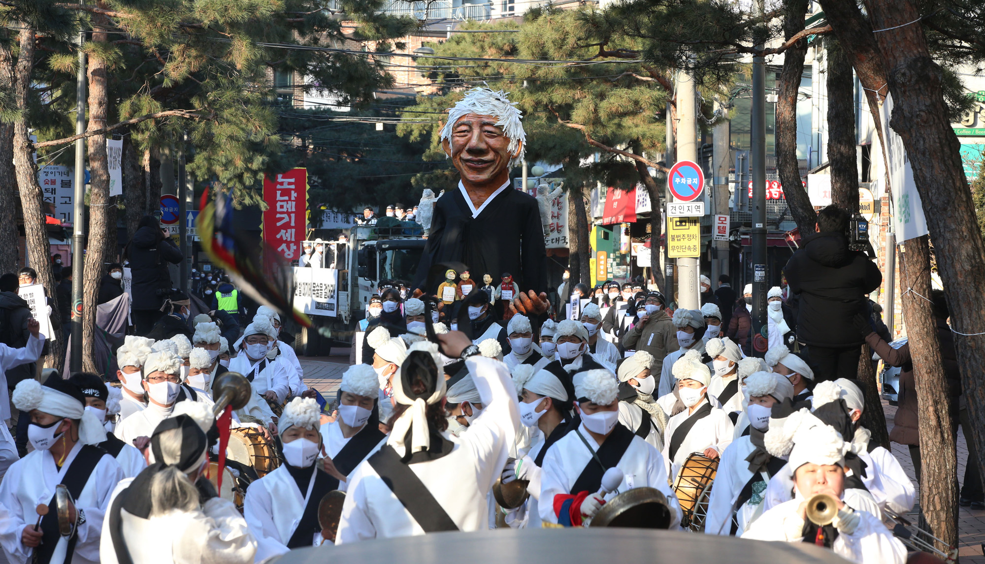 백기완 통일문제연구소 발인 서울대병원