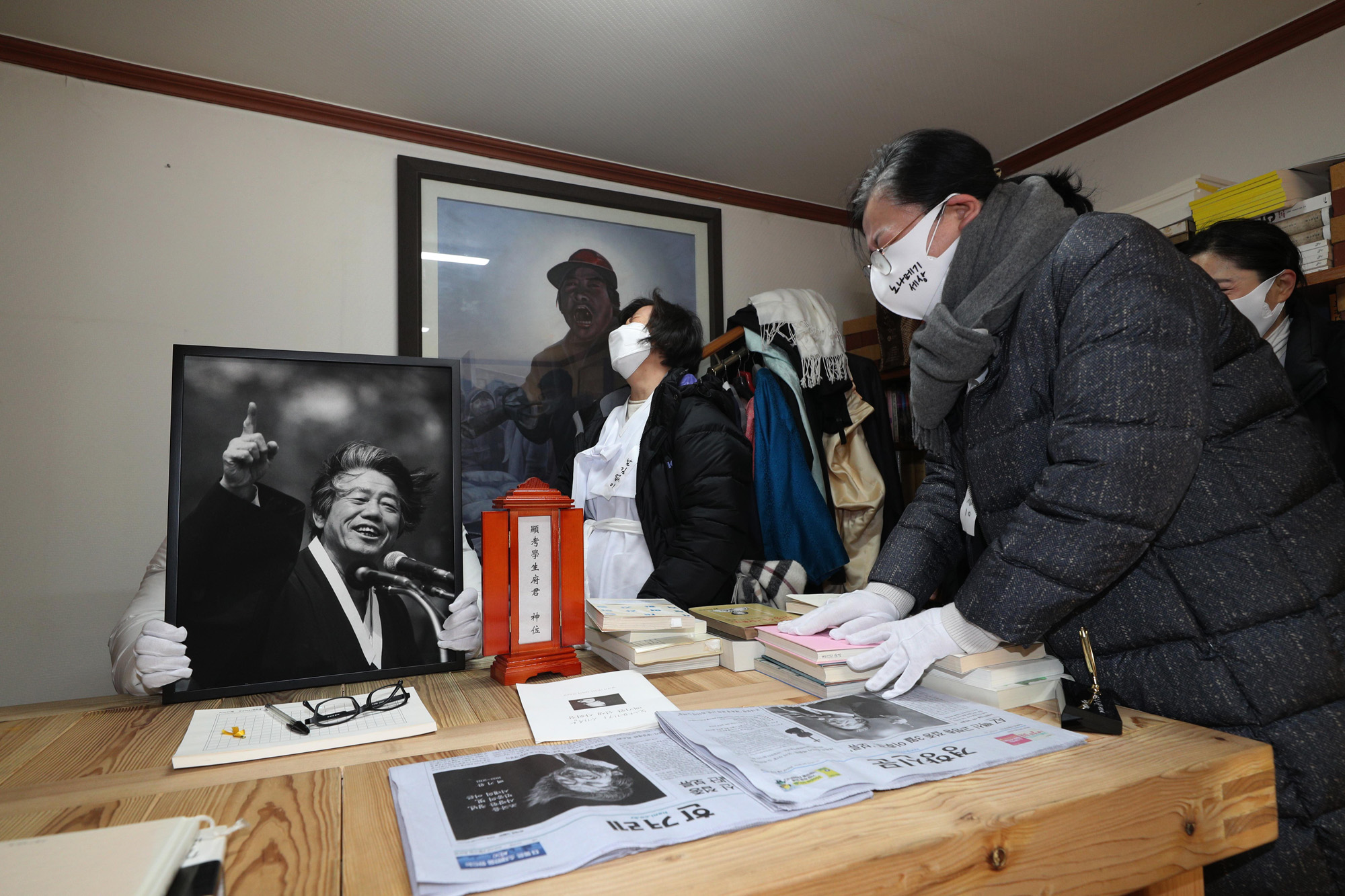 백기완 통일문제연구소 발인 서울대병원