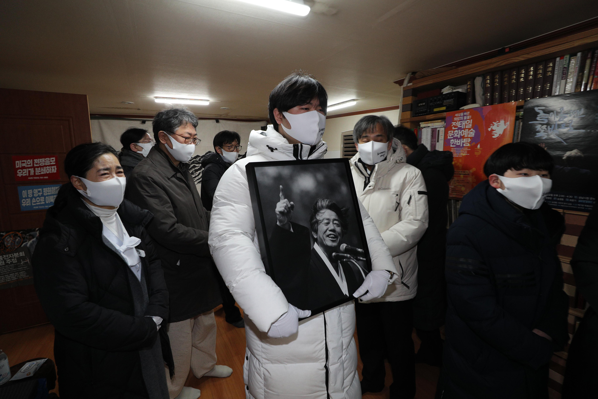 백기완 통일문제연구소 발인 서울대병원