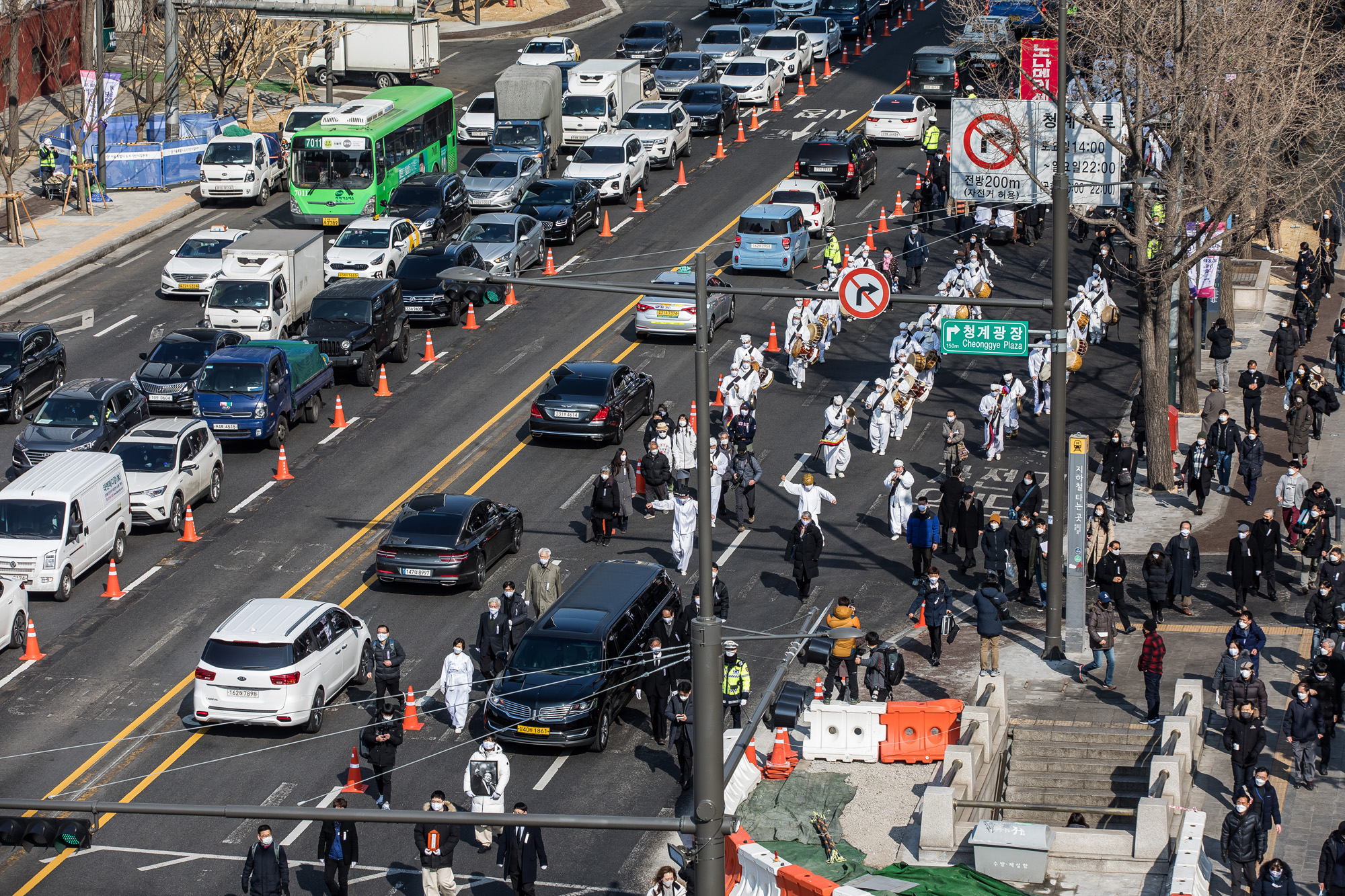 사회;인물;백기완;통일문제연구소장;백기완소장영결식;서울광장