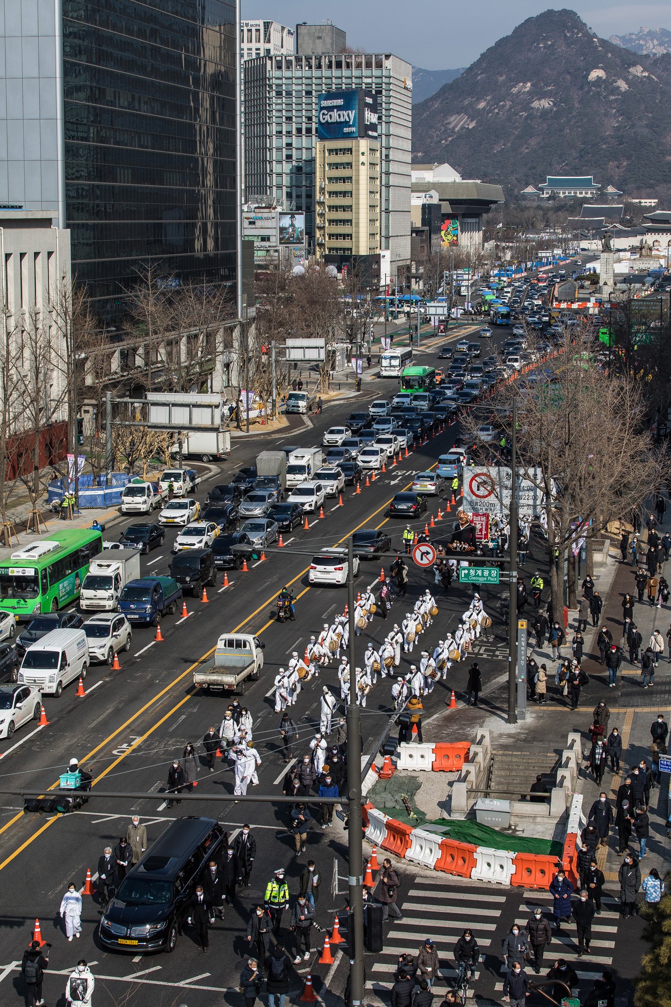 사회;인물;백기완;통일문제연구소장;백기완소장영결식;서울광장