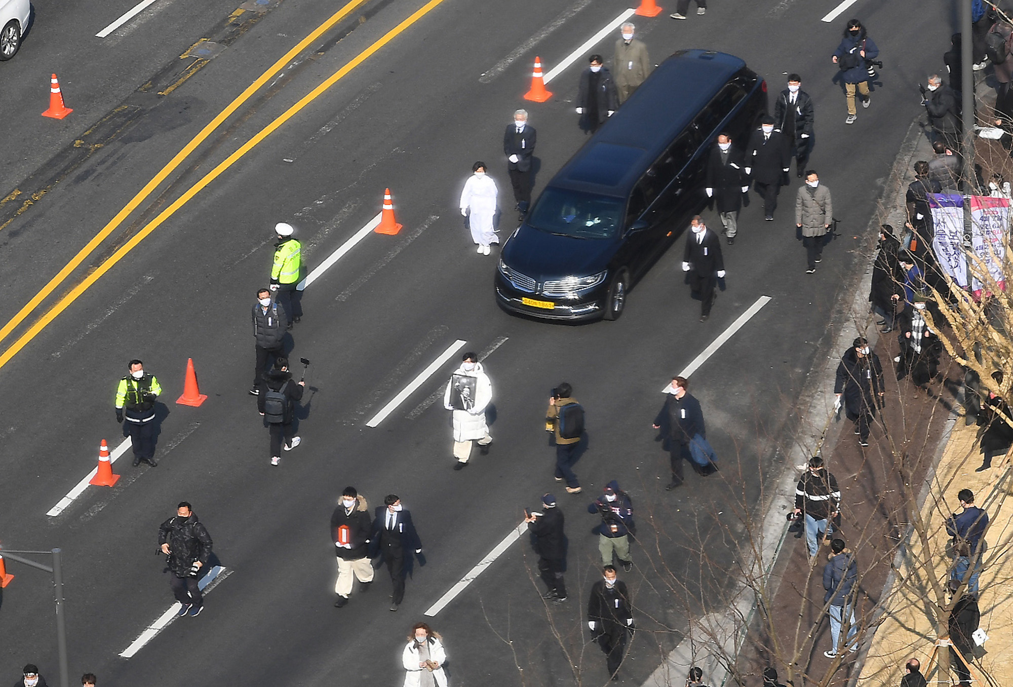 사회;인물;백기완;통일문제연구소장;백기완소장영결식;서울광장