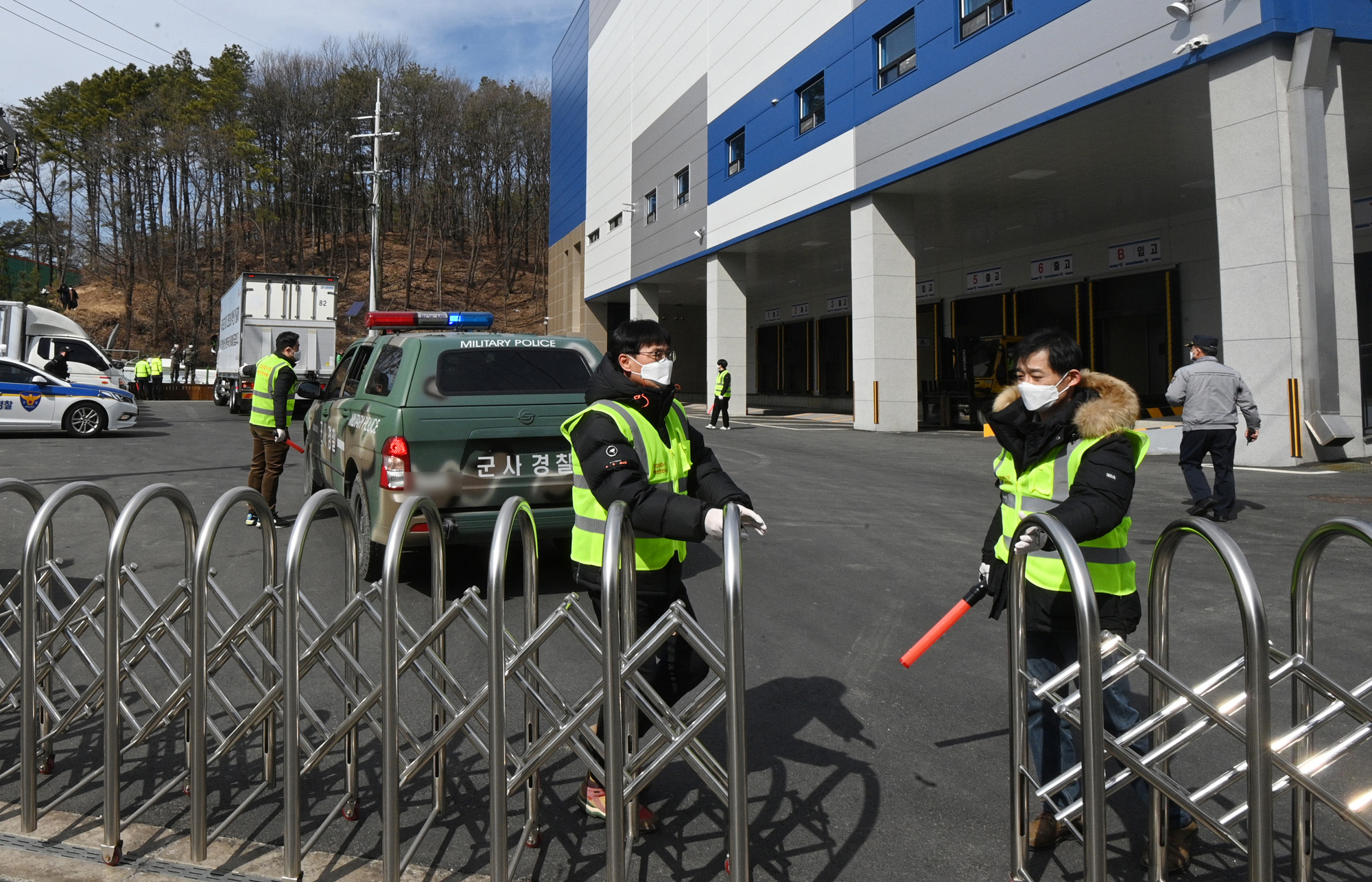 아스트라제네카 코로나 19 백신 국내 첫 출하