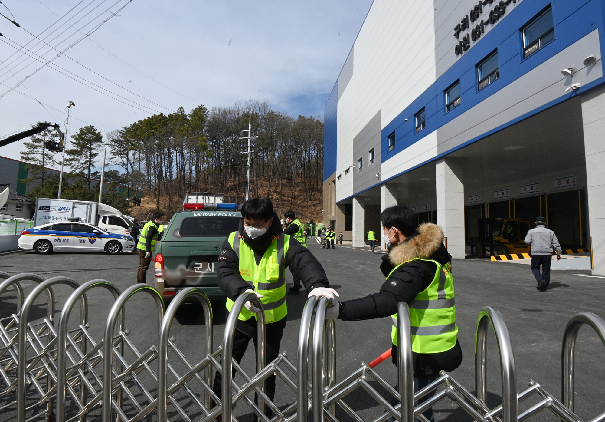 아스트라제네카 코로나 19 백신 국내 첫 출하