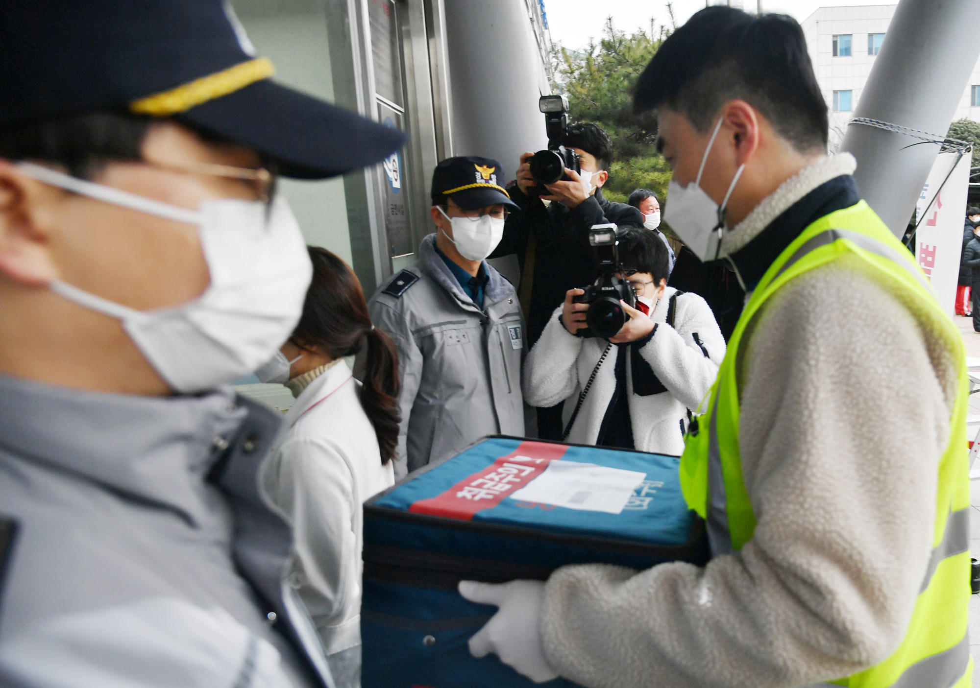 권선구 보건소 백신 이송 코로나 19