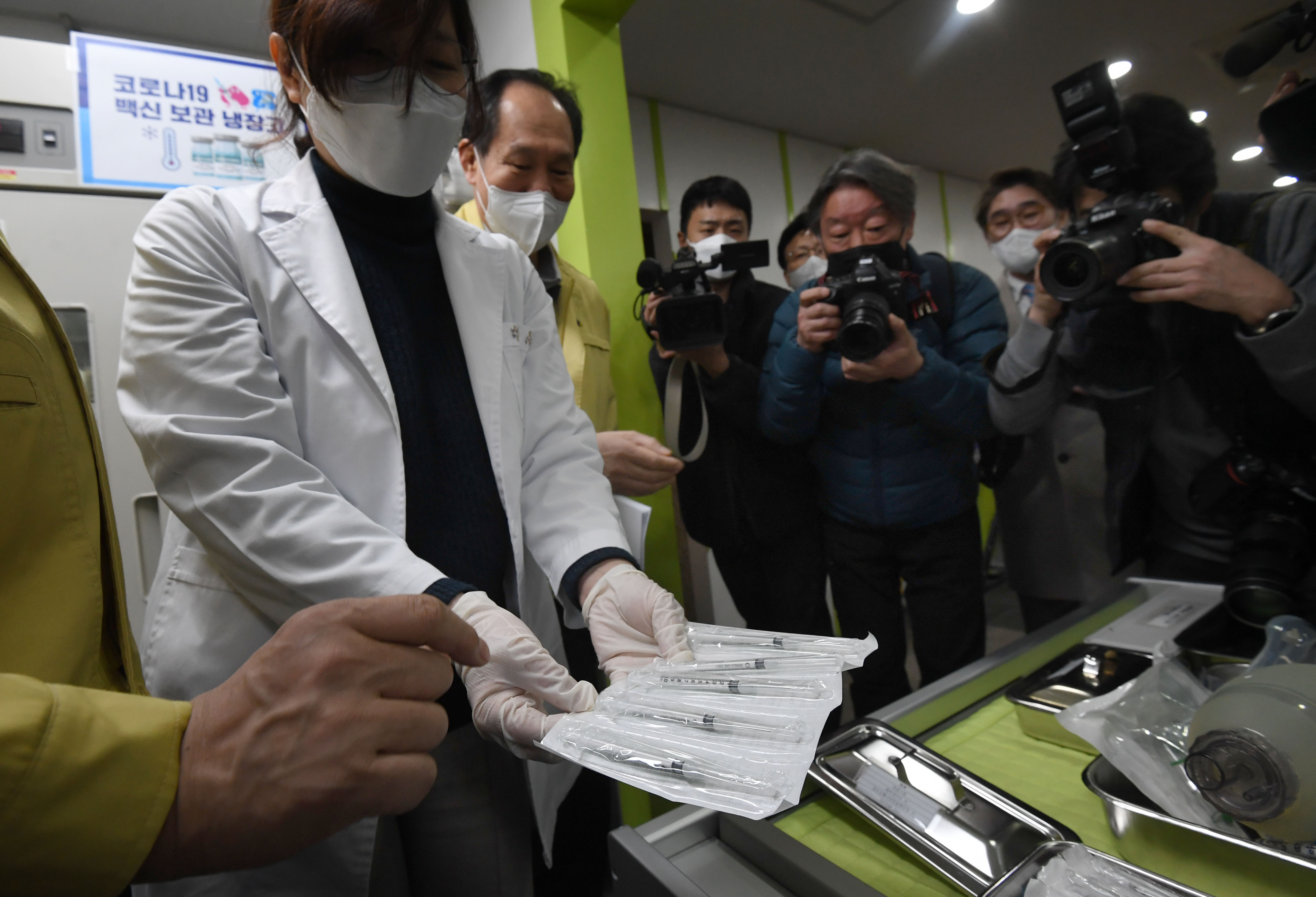 송파구보건소;AZ백신 아스트라제네카 이송