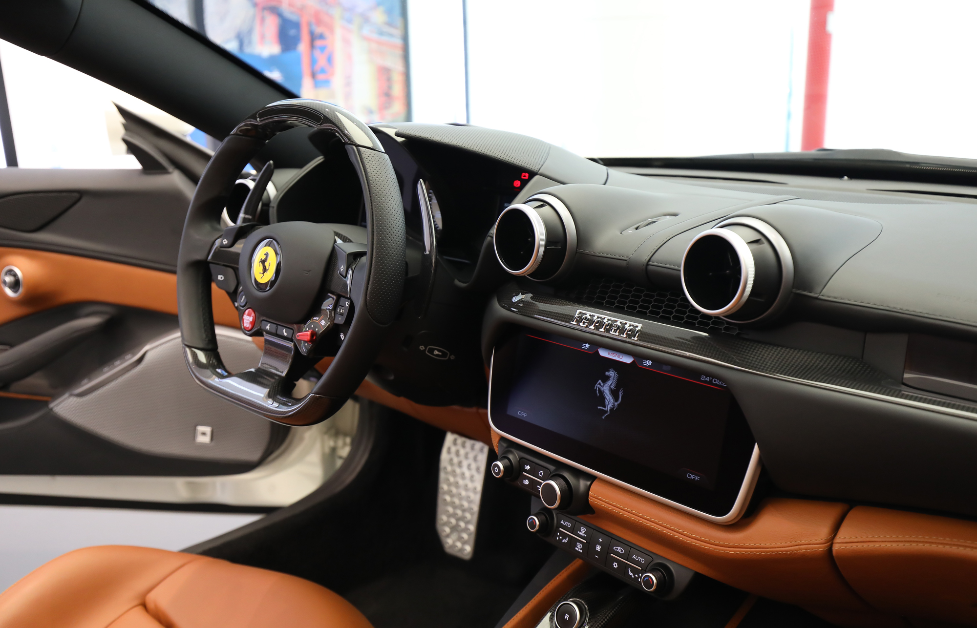 페라리;SF90스파이더;포르토피노M 공개행사;페라이반포전시장