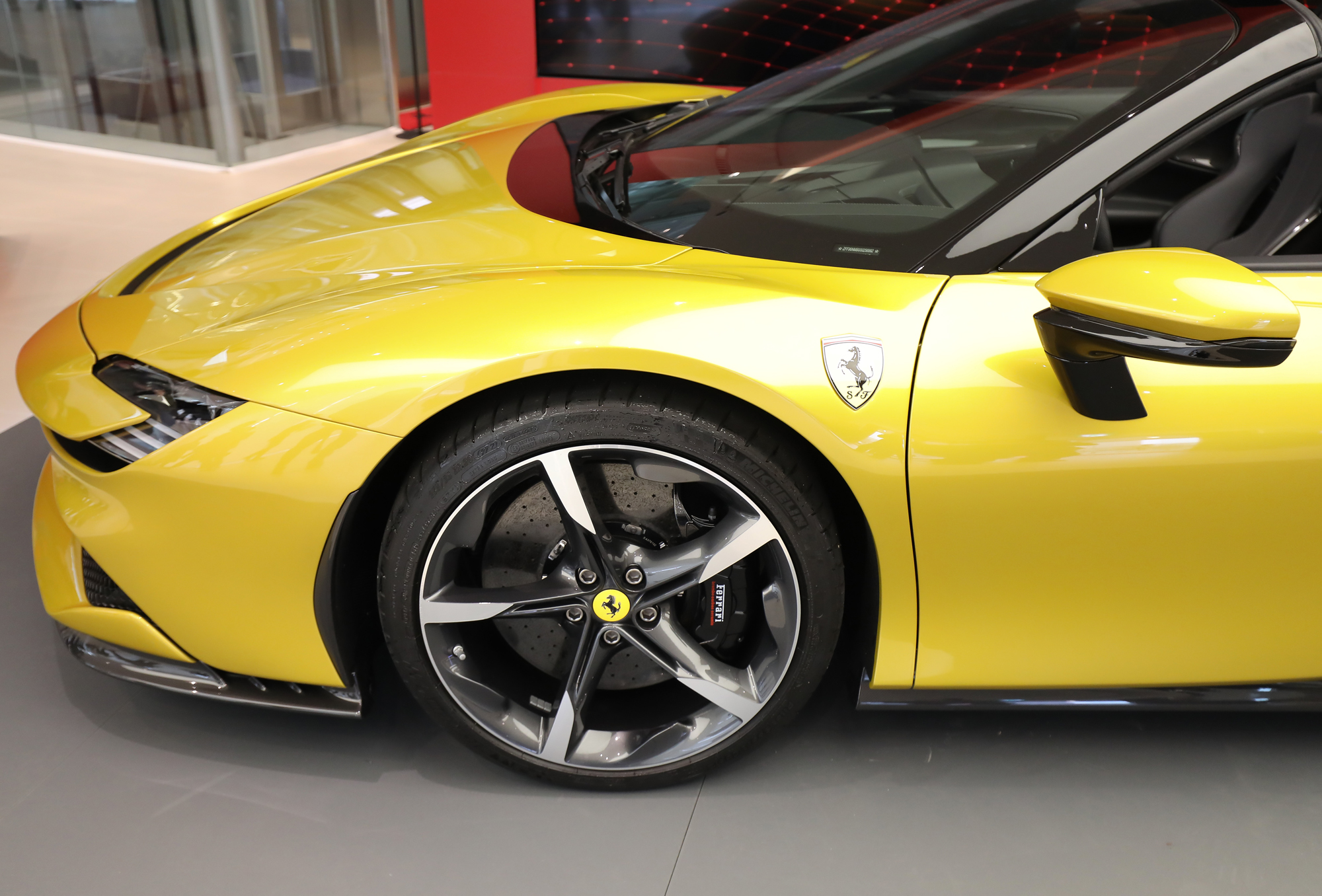 페라리;SF90스파이더;포르토피노M 공개행사;페라이반포전시장