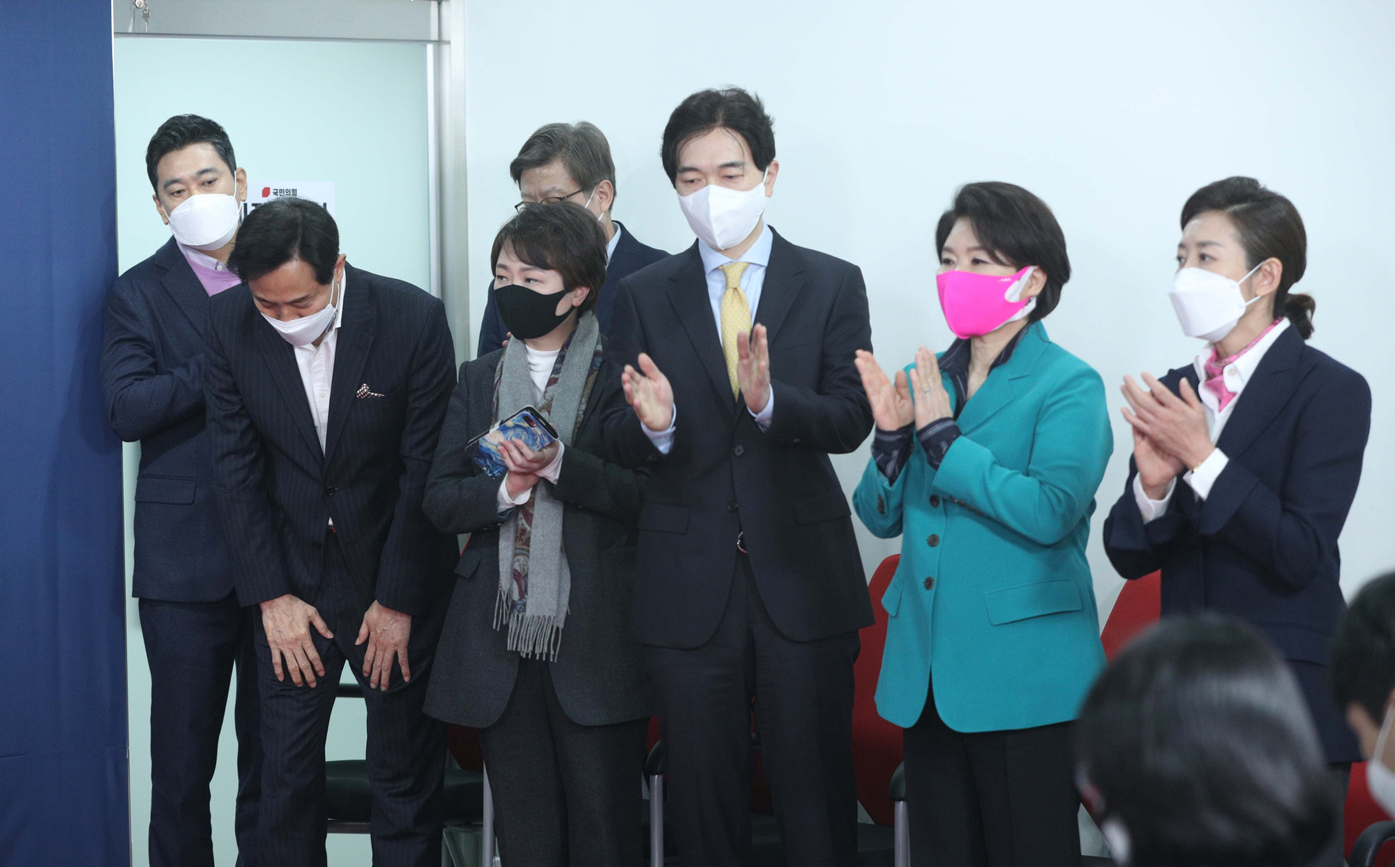 정치;국회;오세훈;박형준;국민의힘 서울부산시장후보경선발표