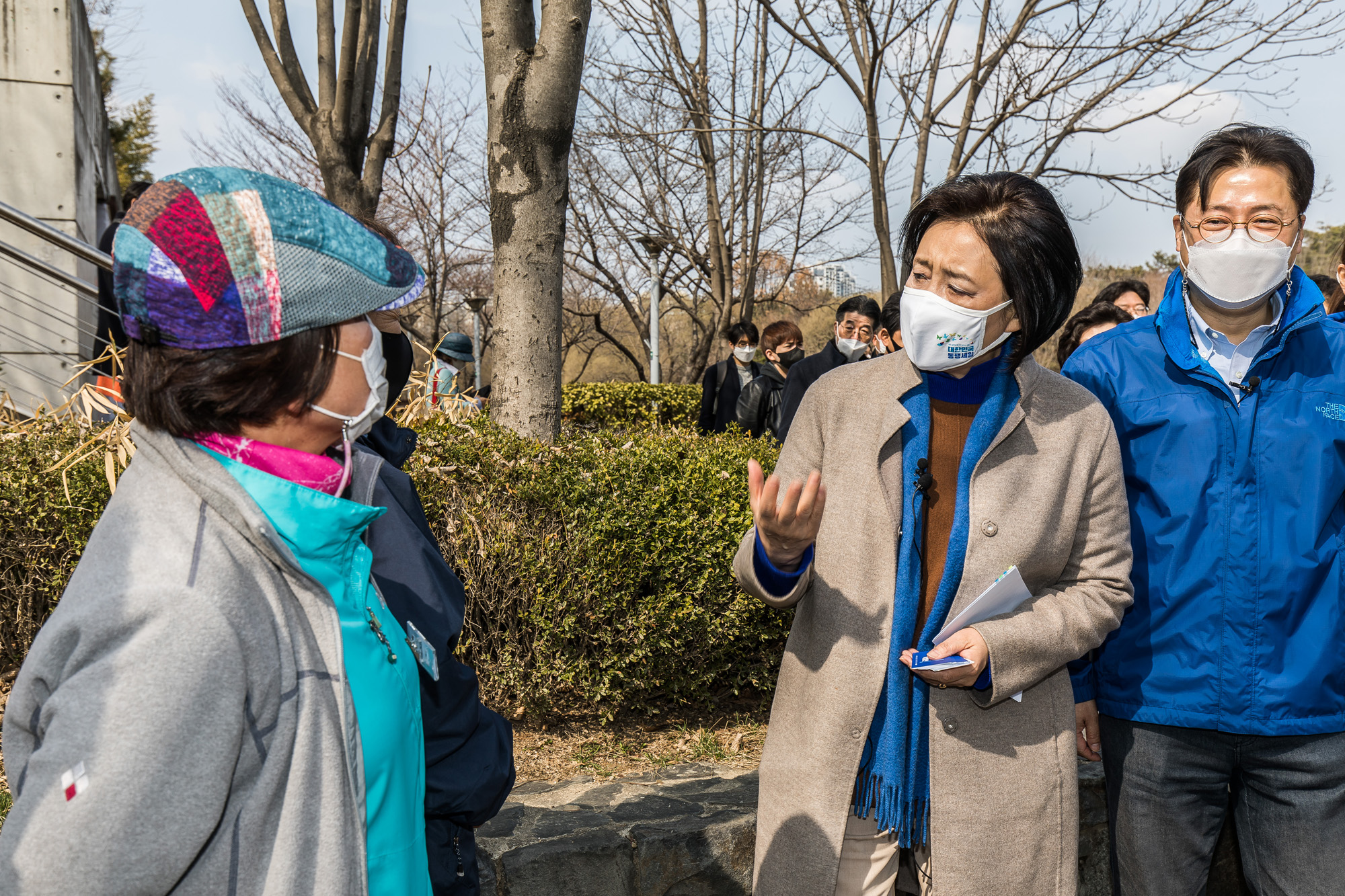 정치;선거;지방선거;4.7재보궐선거;서울시장후보;더불어민주당;박영선;서울숲