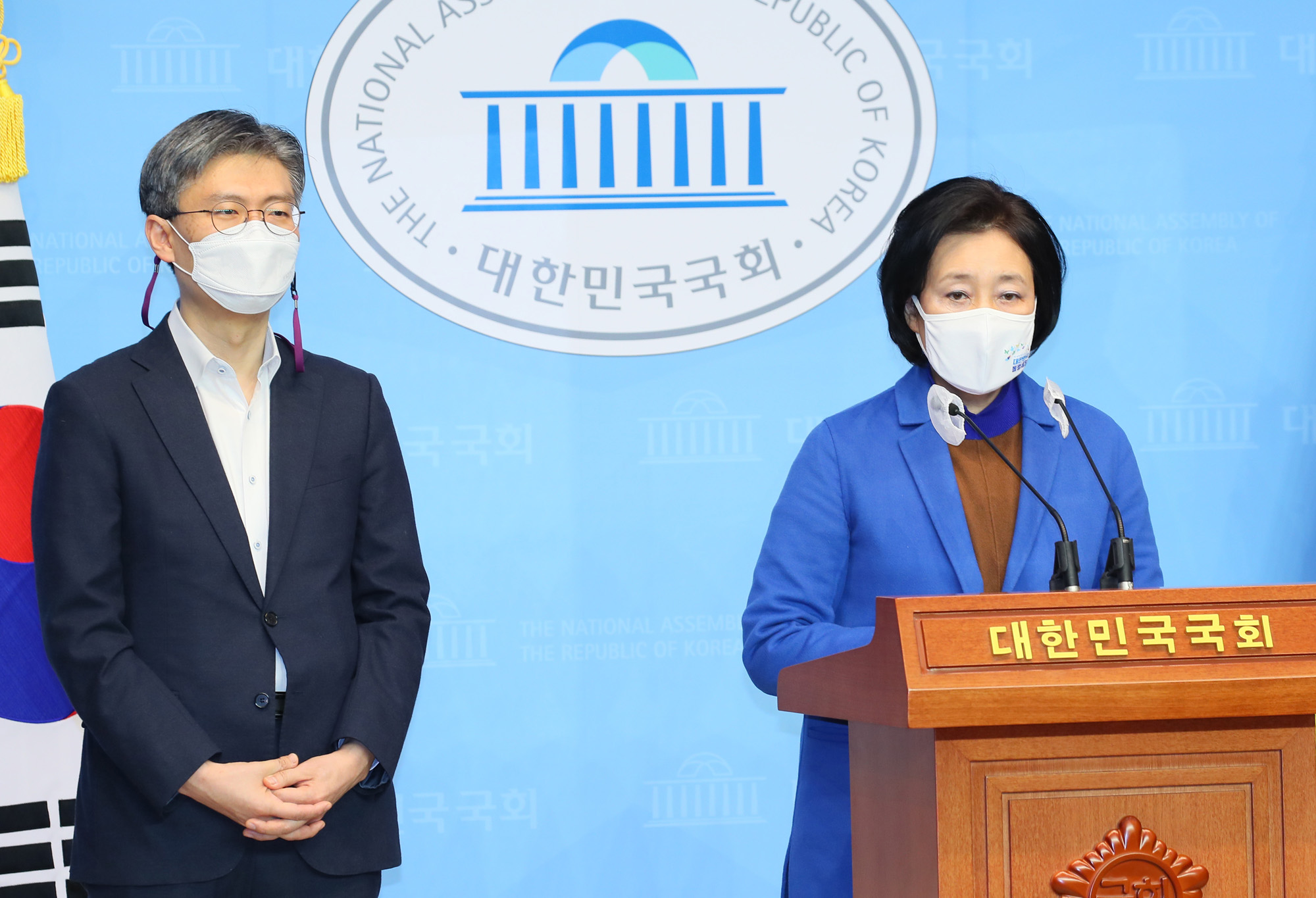 정치;정당;더불어민주당;선거;보궐선거;서울시장후보;박영선;시대전환;조정훈