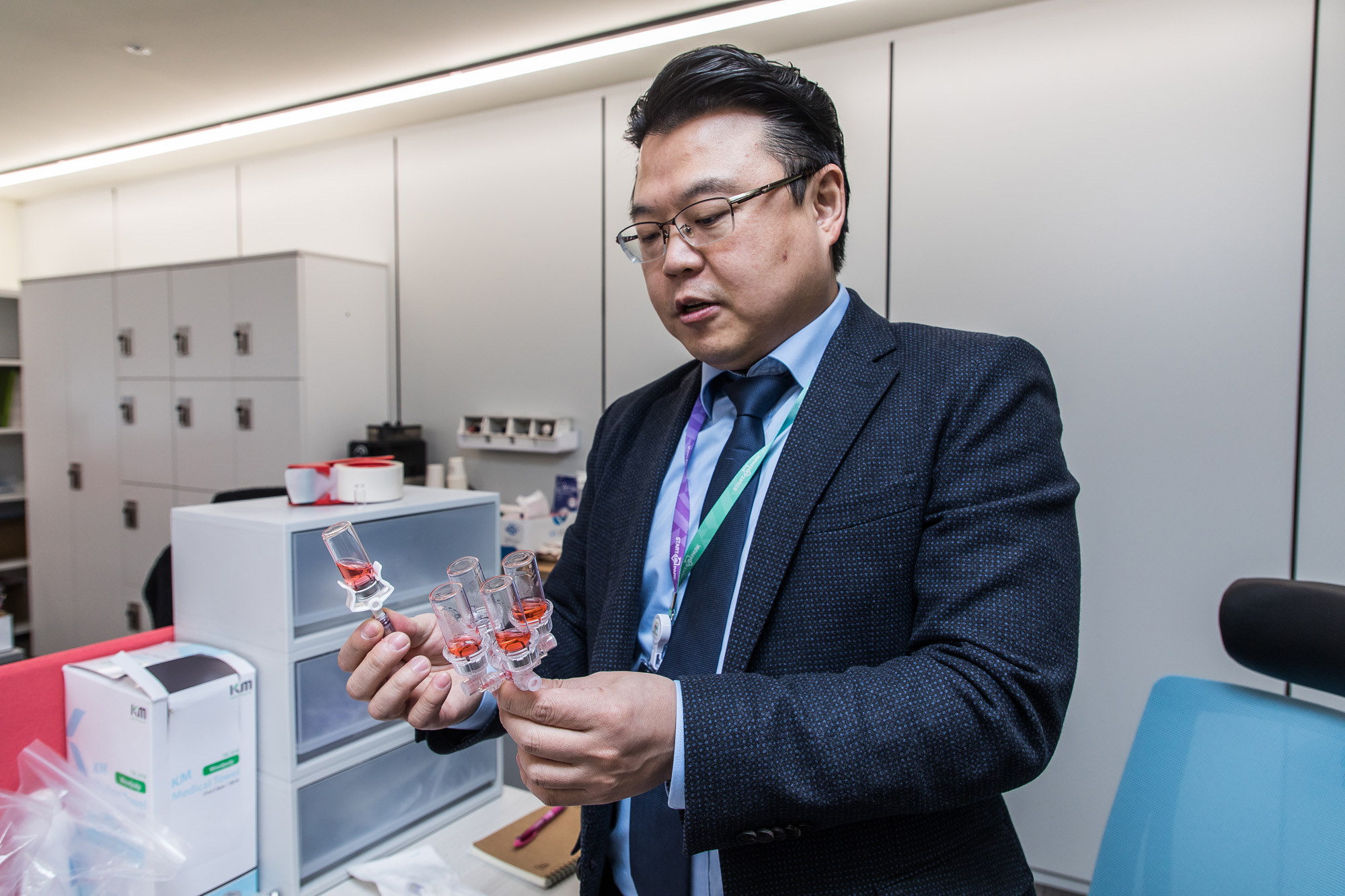 의학;경제;기업;스타트업;벤처기업;의료기기;폐쇄형약물전달장치;CSTD;에스티에스바이오;STSBIO;박정건