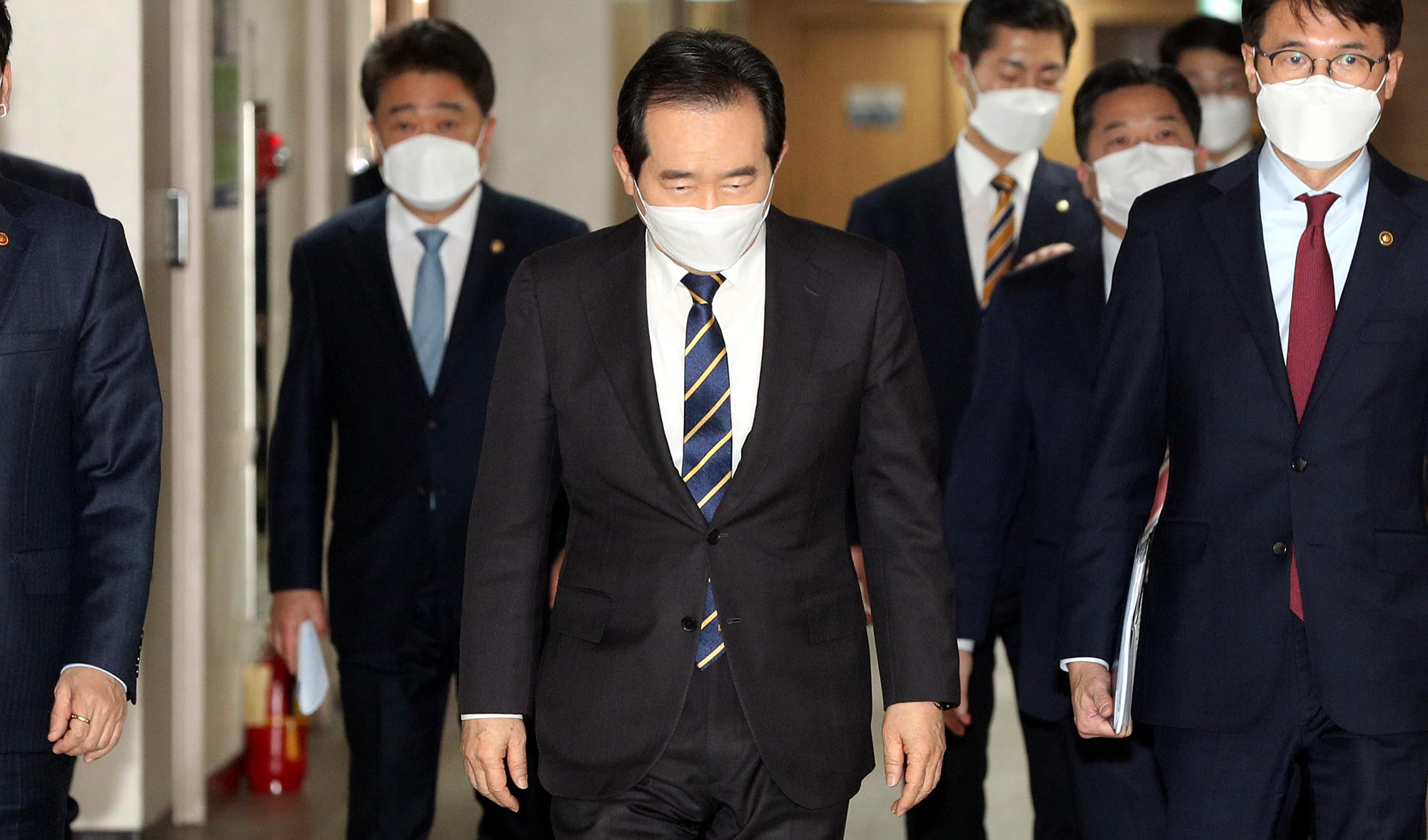 정부;부동산;3기신도시투기의혹;LH;한국토지주택공사;국토교통부;1차전수조사발표;정세균;총리브리핑