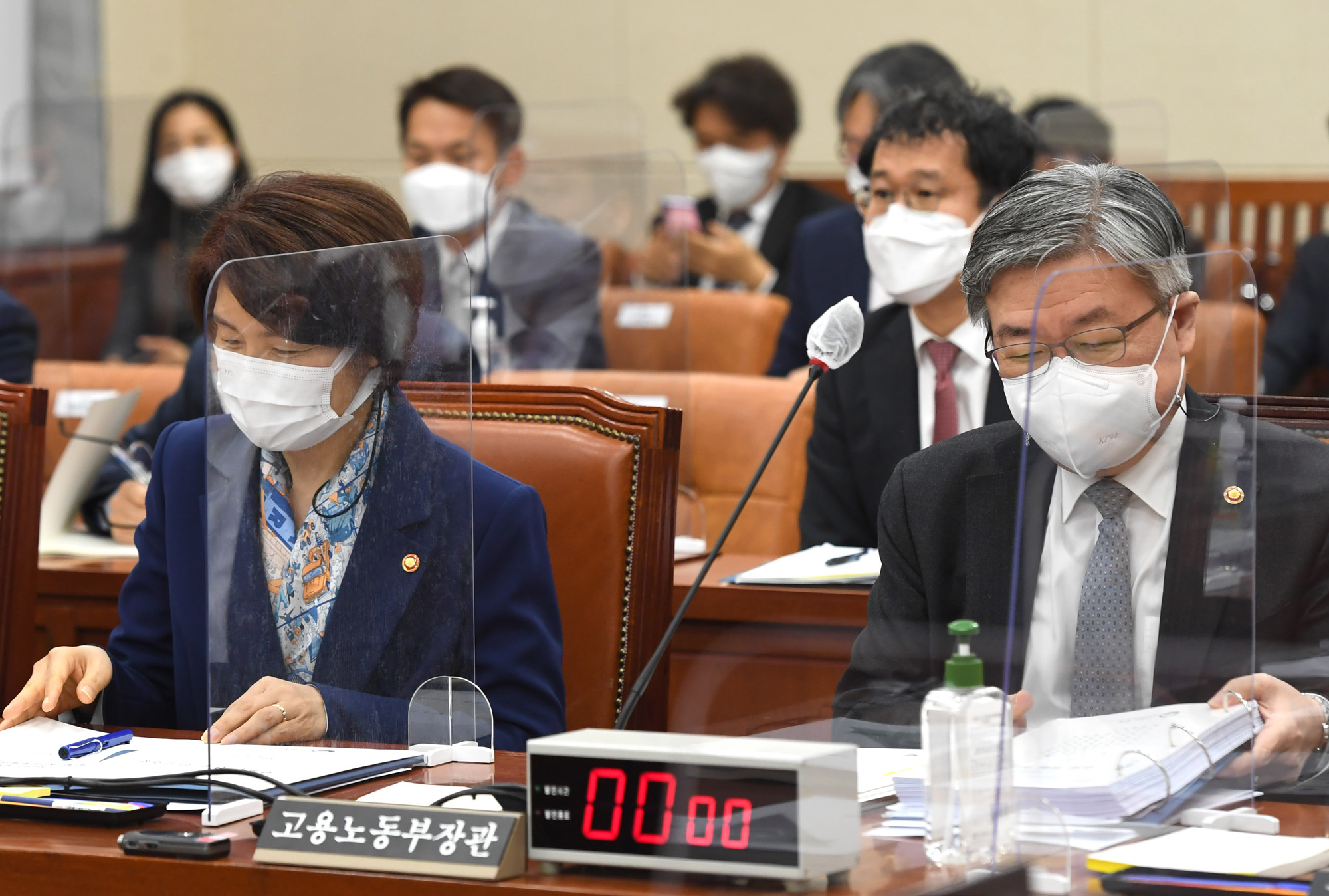 정치;국회;환경노동위원회;한정애 환경부장관