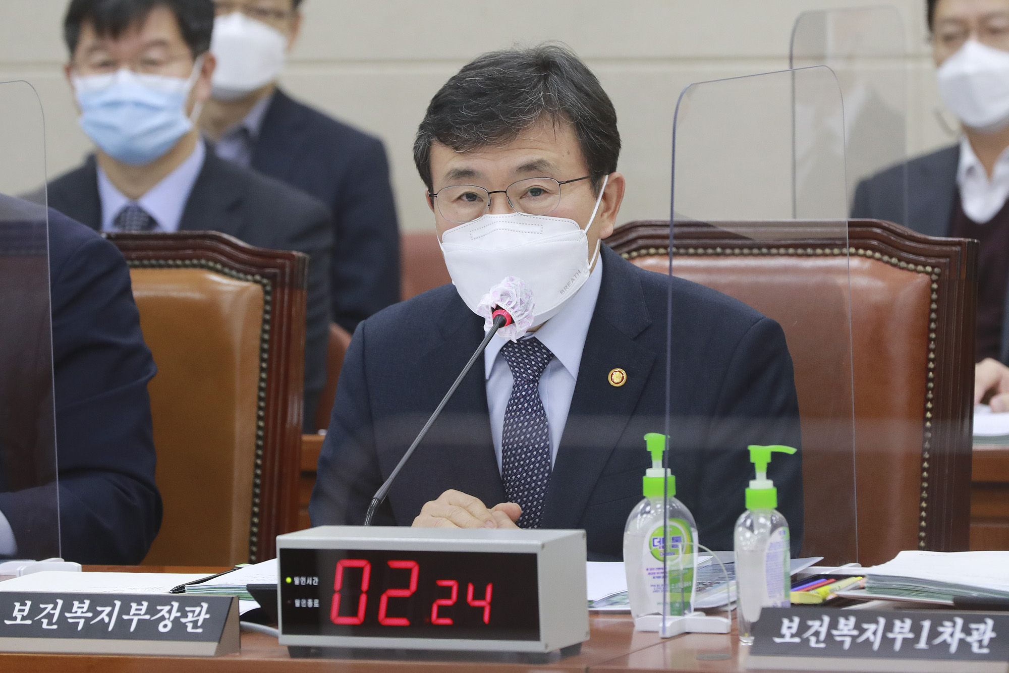 정치;국회;보건복지위원회;권덕철 보건복지부장관