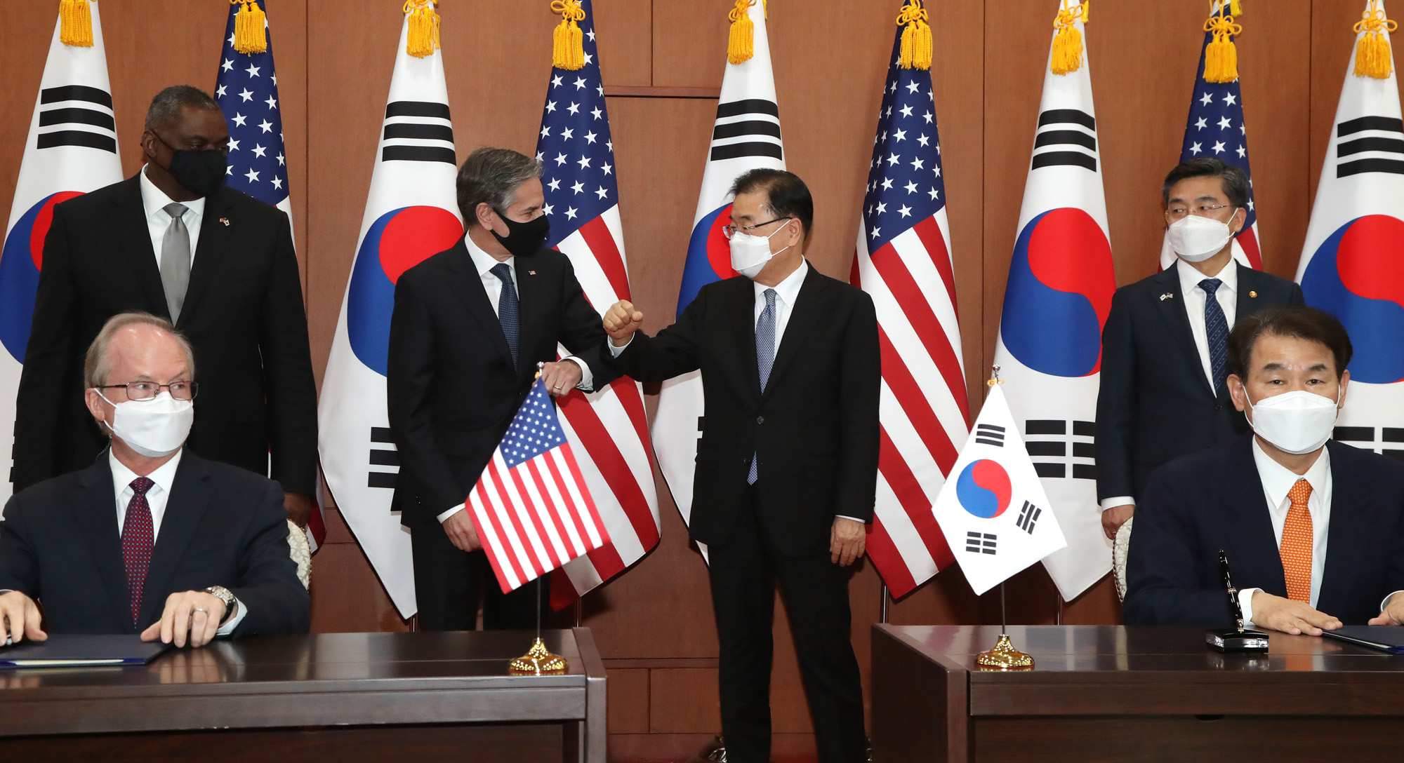 한미 방위비분담금;특별협정;SMA;가서명식