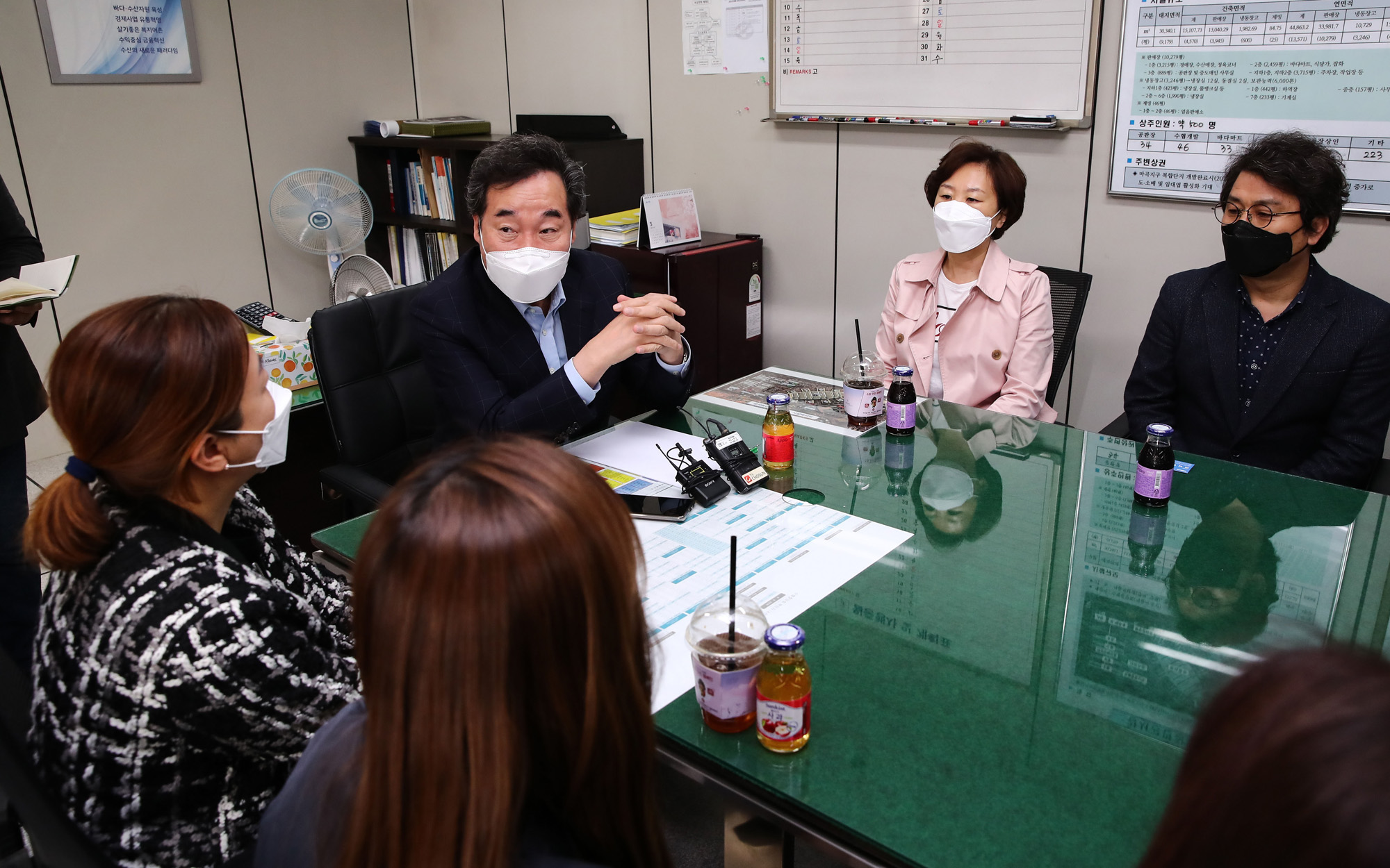 더불어민주당 이낙연 상임선대위원장 맘카페 회