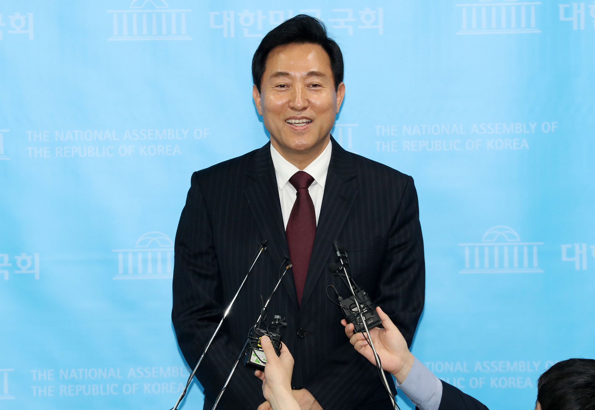 정치;국회;오세훈;야권단일화발표