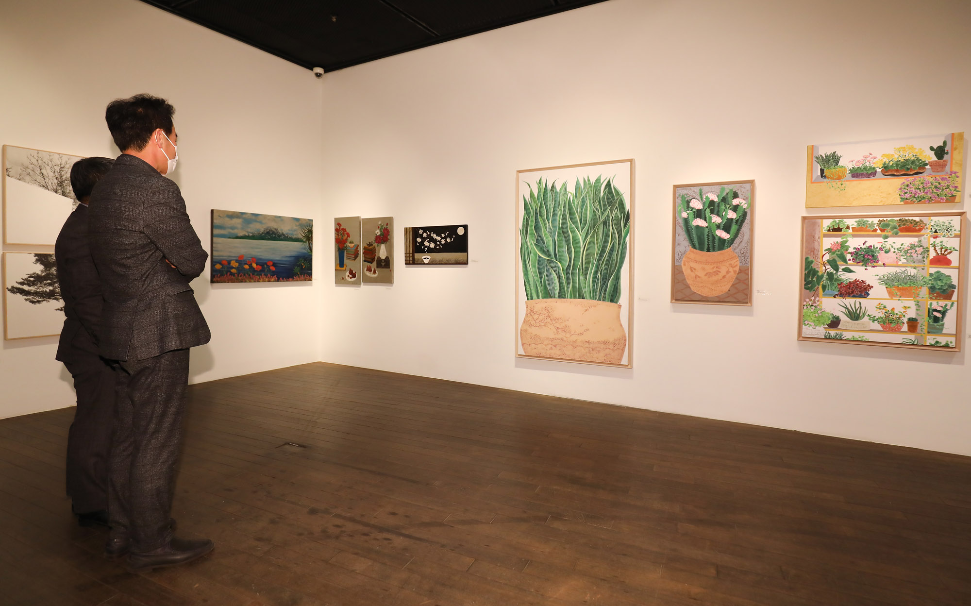 한국미술응원프로젝트;한국미술응원;2021한국미술응원프로젝트;전시오프닝;한국미술응원프로젝트전시개막식