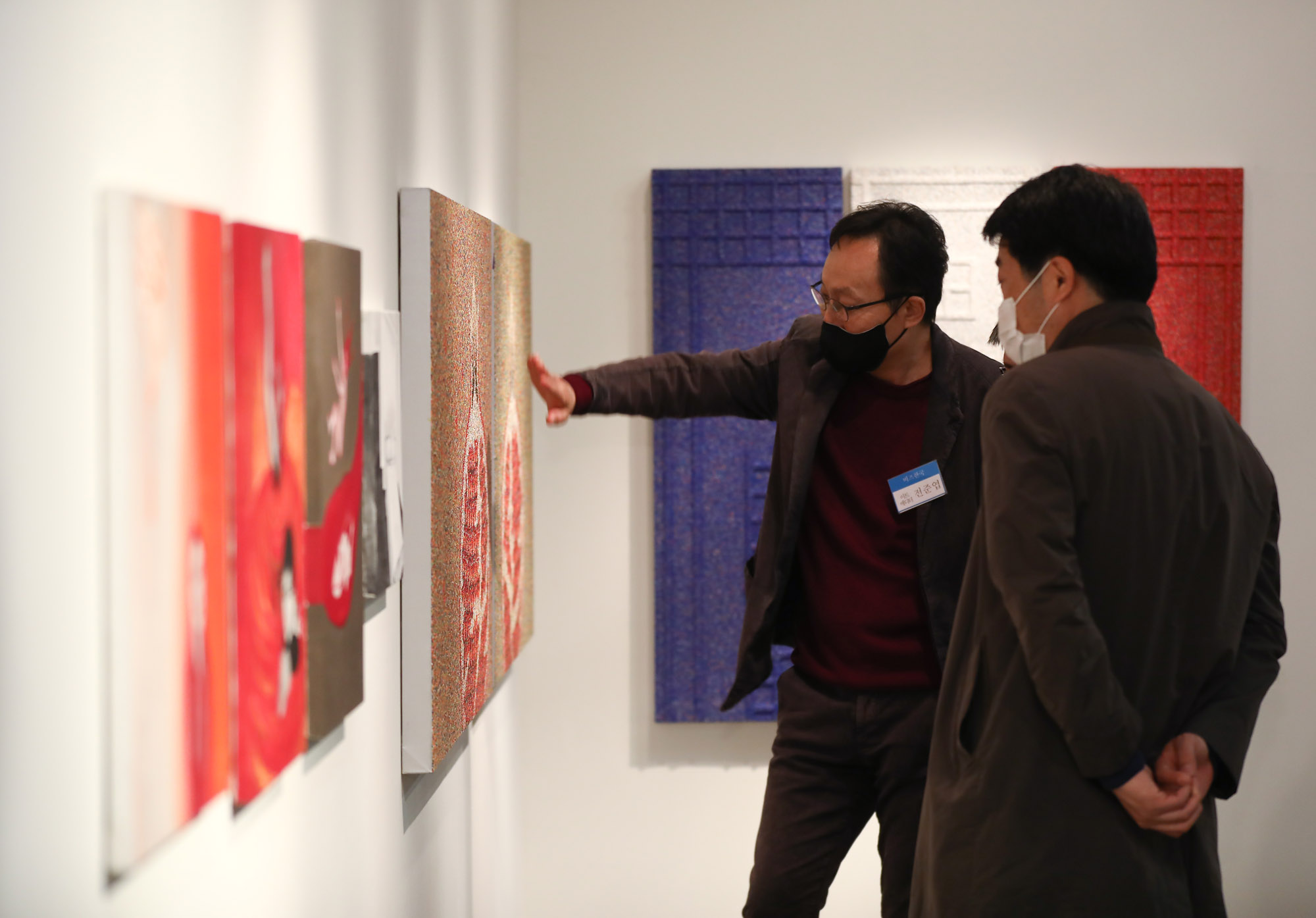한국미술응원프로젝트;한국미술응원;2021한국미술응원프로젝트;전시오프닝;한국미술응원프로젝트전시개막식