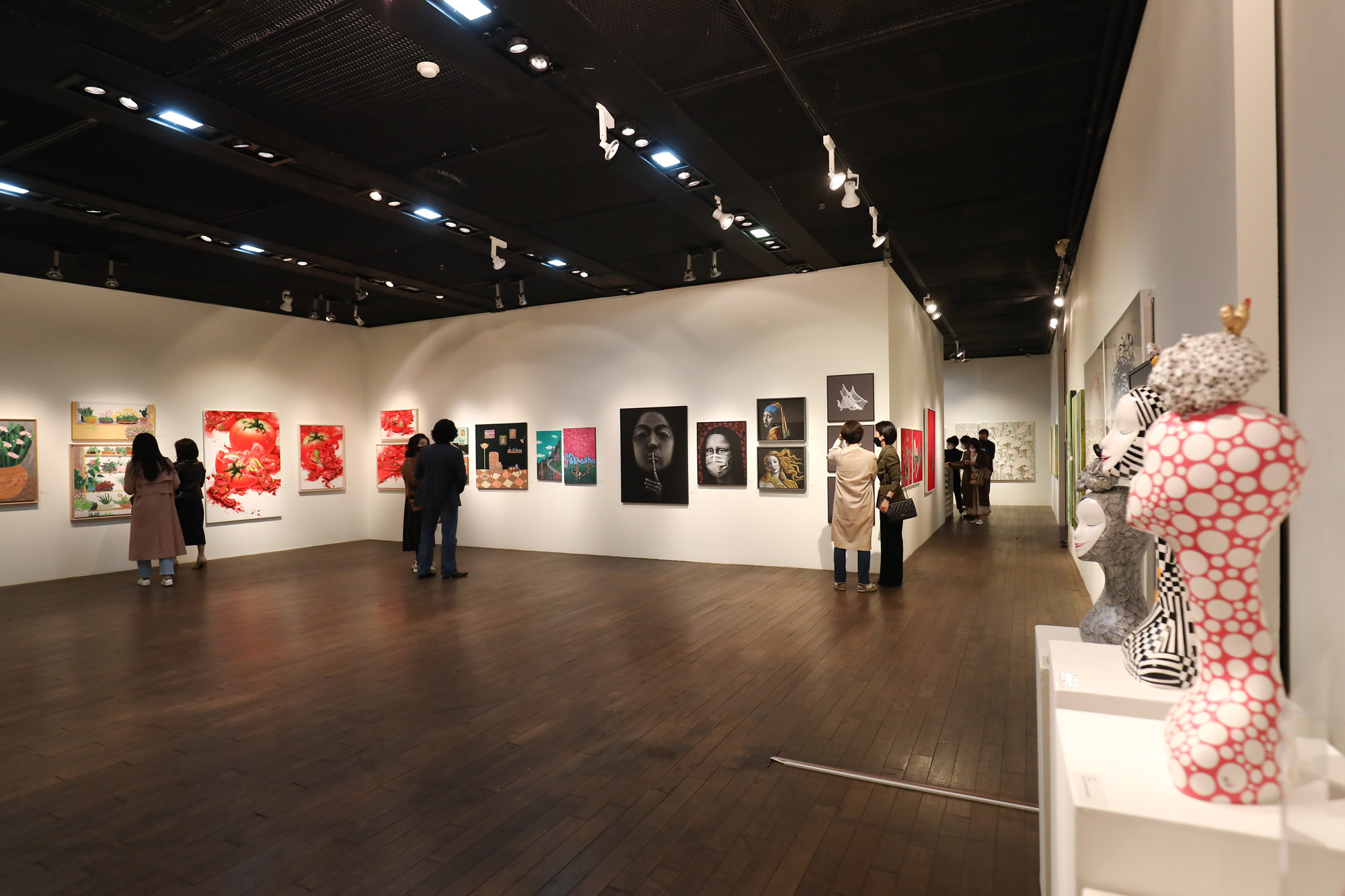 한국미술응원프로젝트;한국미술응원;2021한국미술응원프로젝트;전시오프닝;한국미술응원프로젝트전시개막식