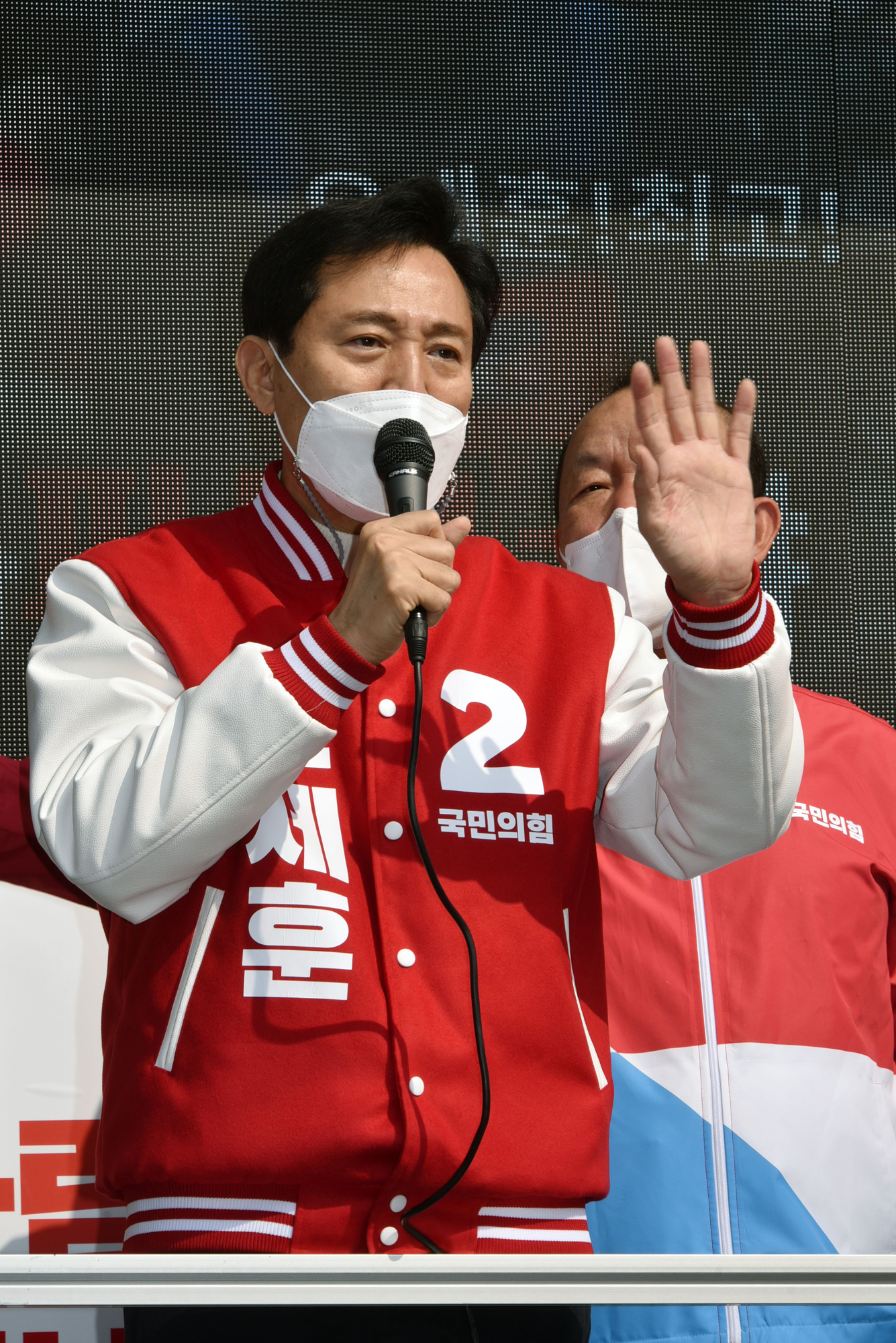 정치;국회;오세훈;서울시장후보 유세현장