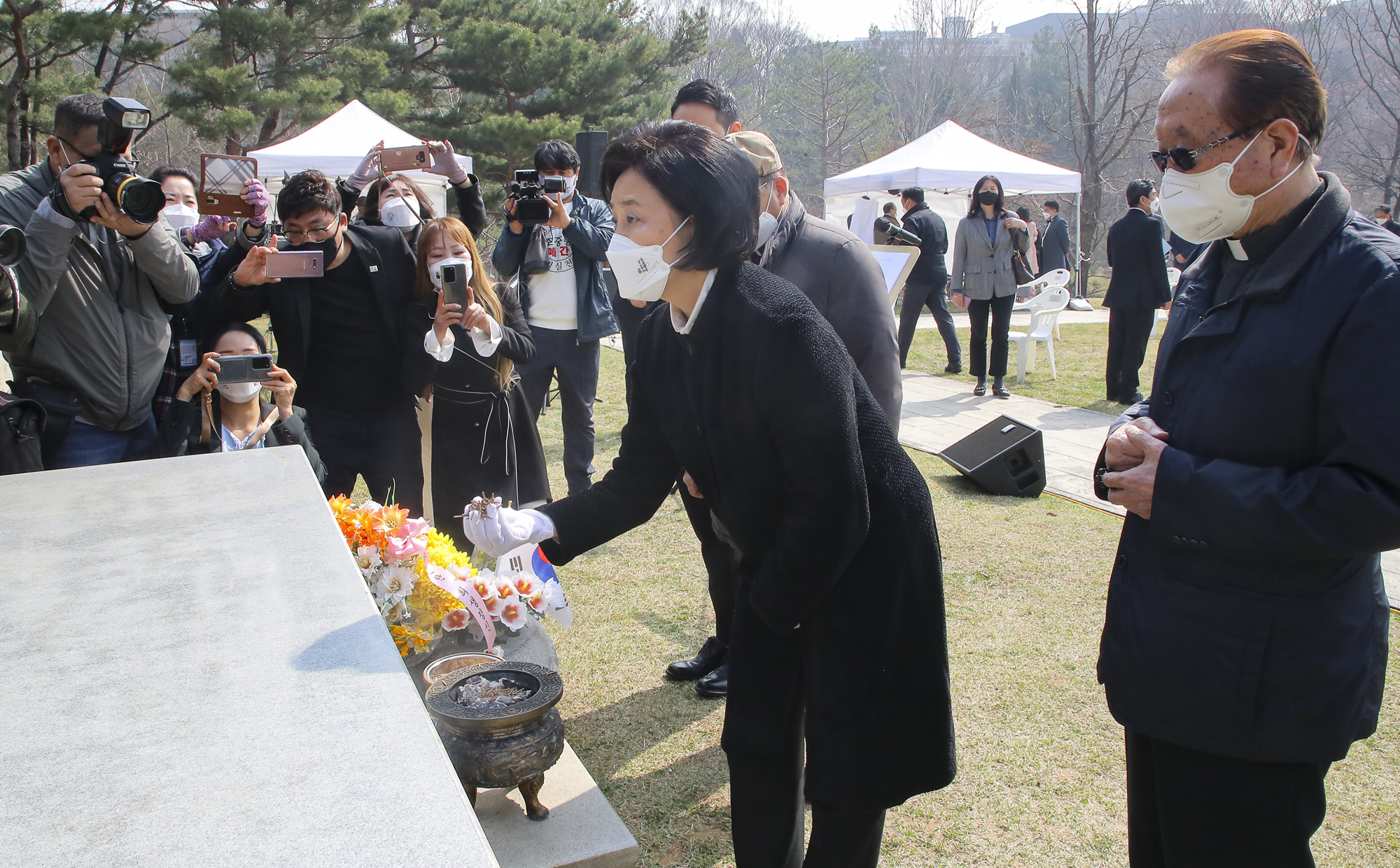 정치;국회;박영선;안중근순국111주년추모식