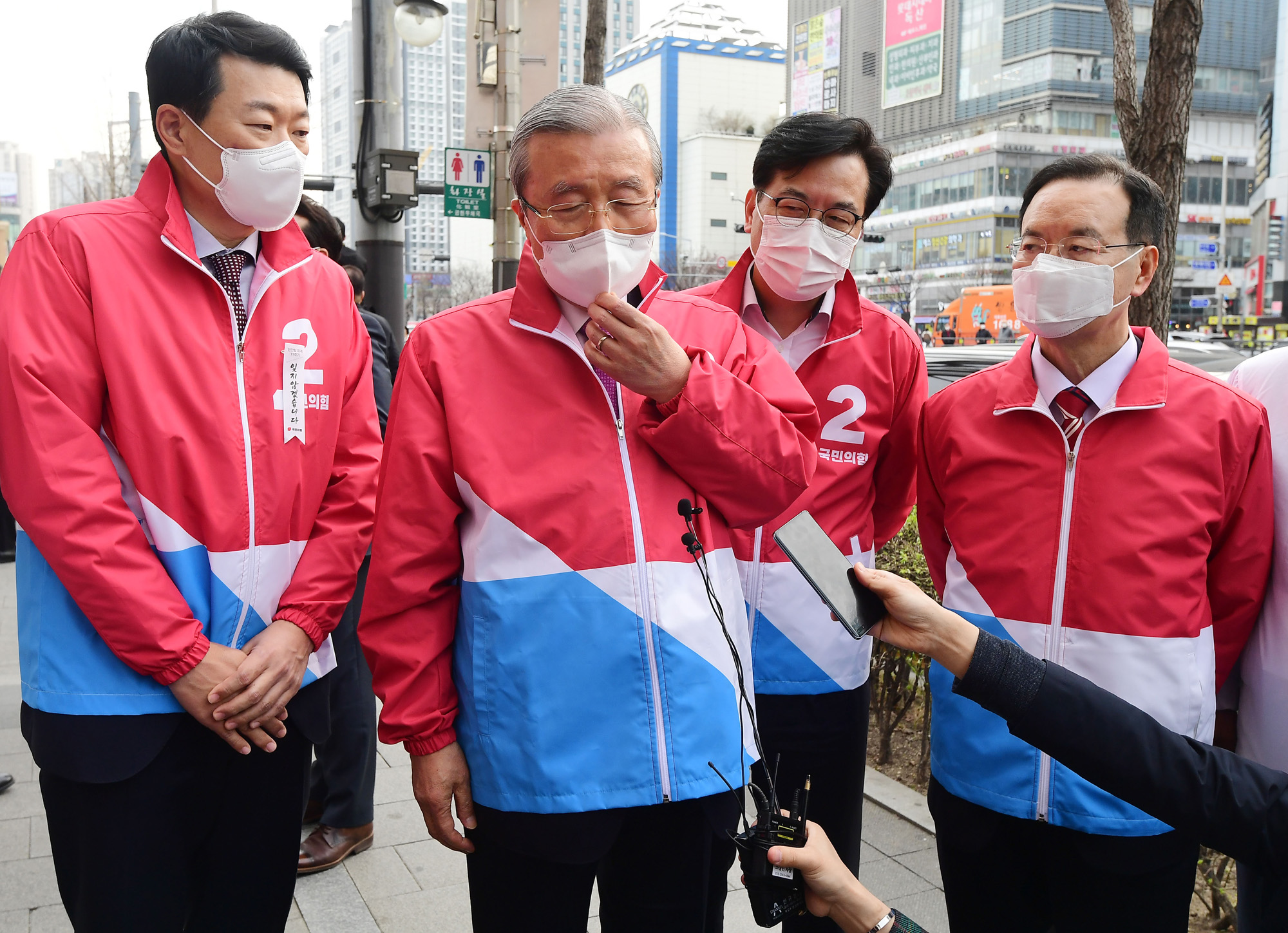 정치;국회;김종인;오세훈지원유세