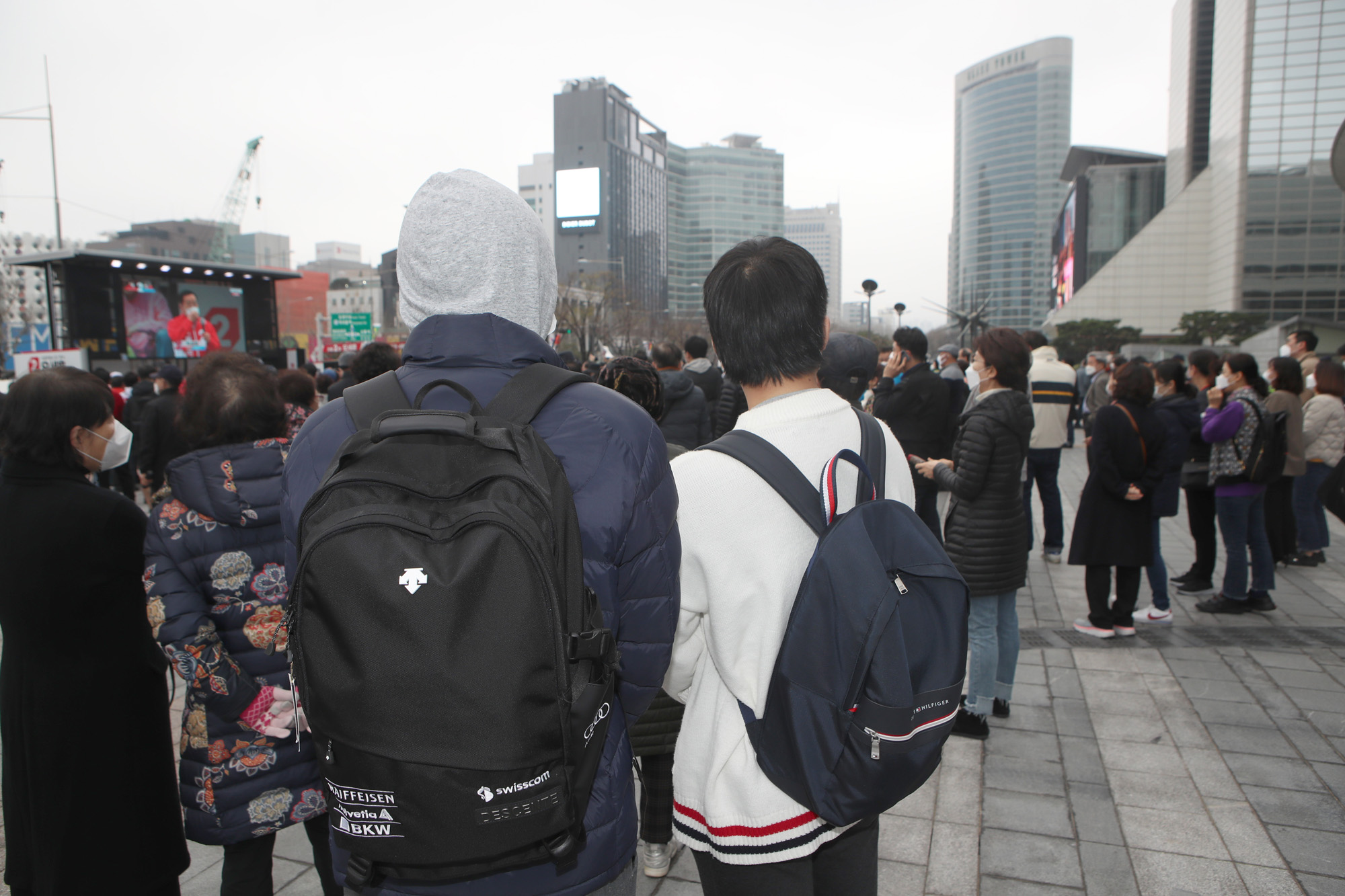 정치;국회;오세훈;서울시장후보;코엑스유세오세훈