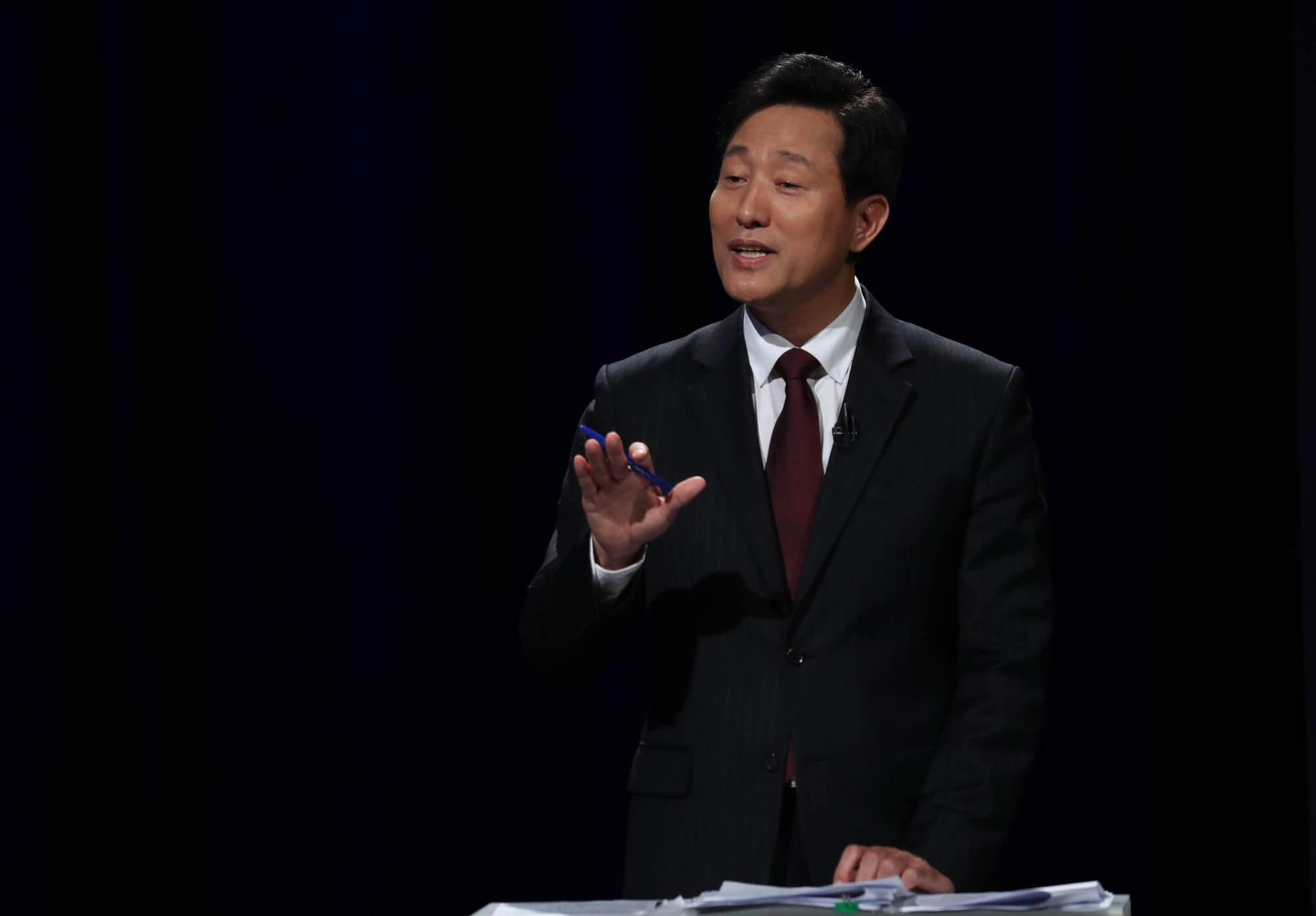 정치;서울시장선거;박영선;오세훈;TV토론