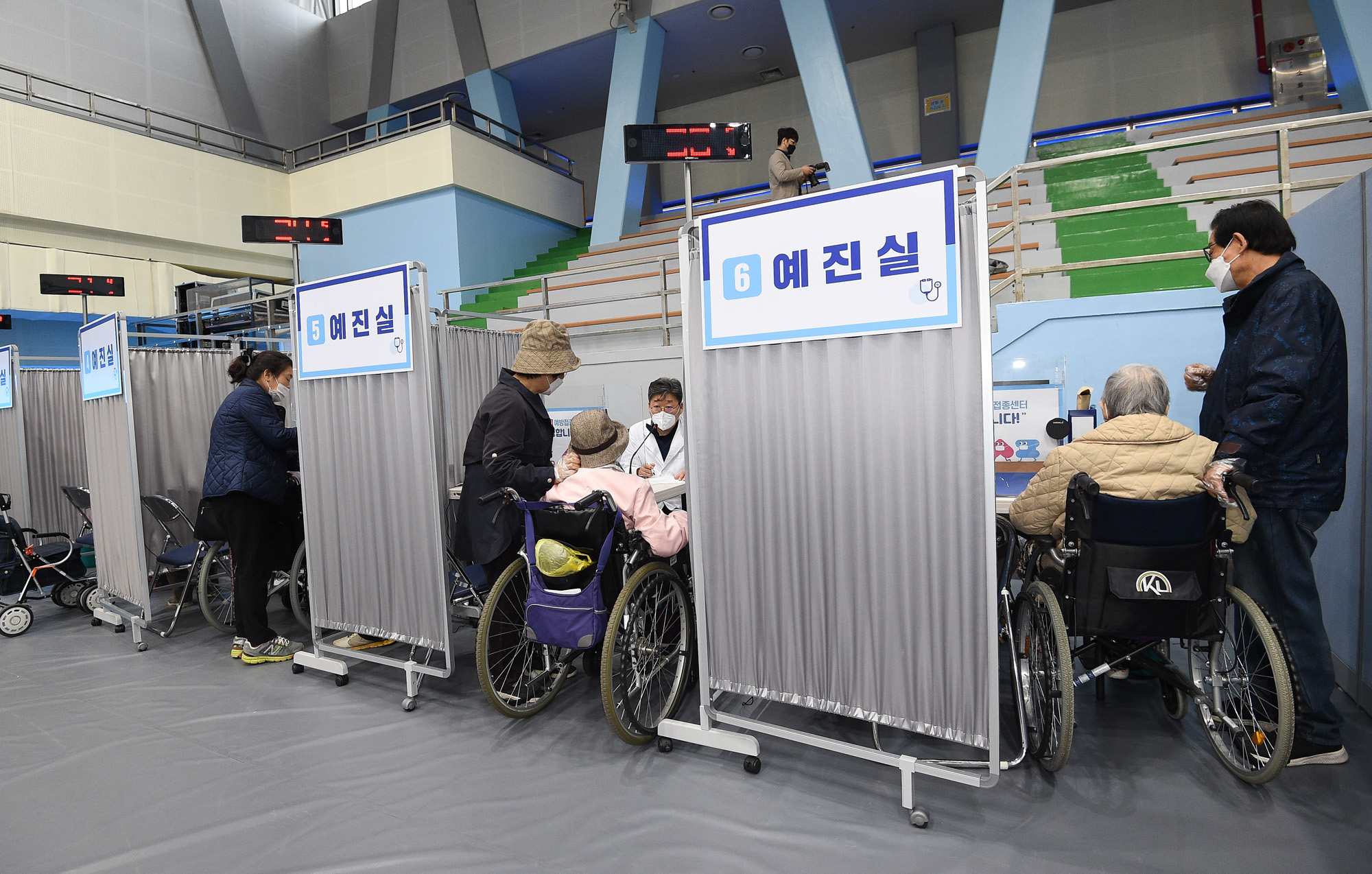 화이자 75세이상 접종 코로나 송파구 백신