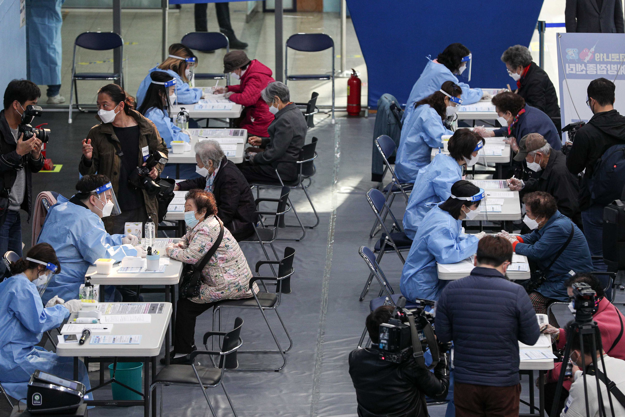 화이자 75세이상 접종 코로나 송파구 백신