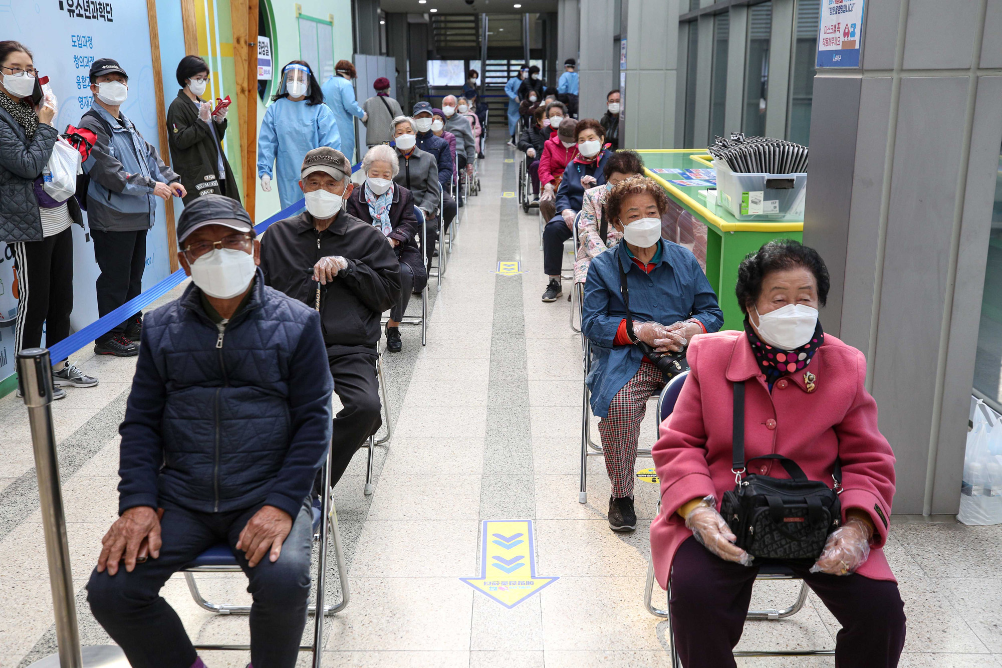 화이자 75세이상 접종 코로나 송파구 백신