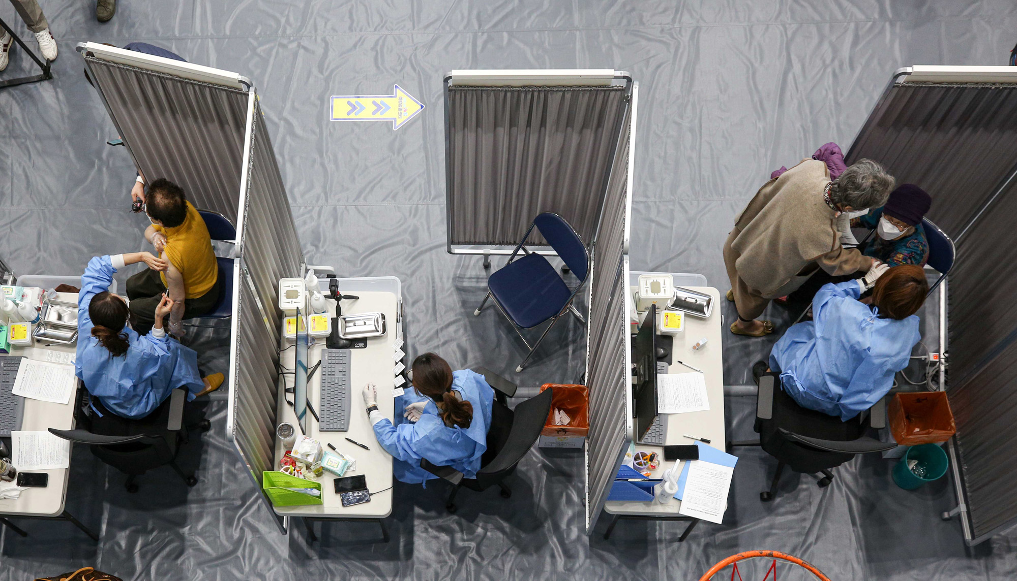 화이자 75세이상 접종 코로나 송파구 백신